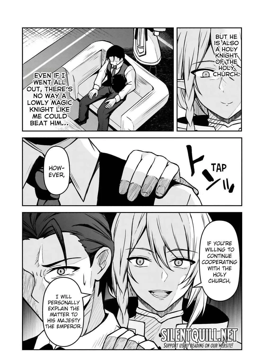 Munou to Iware Tsuzuketa Madoushi, Jitsu wa Sekai Saikyou Nanoni Yuuhei Sareteita node Jikaku Nashi Chapter 3 page 61