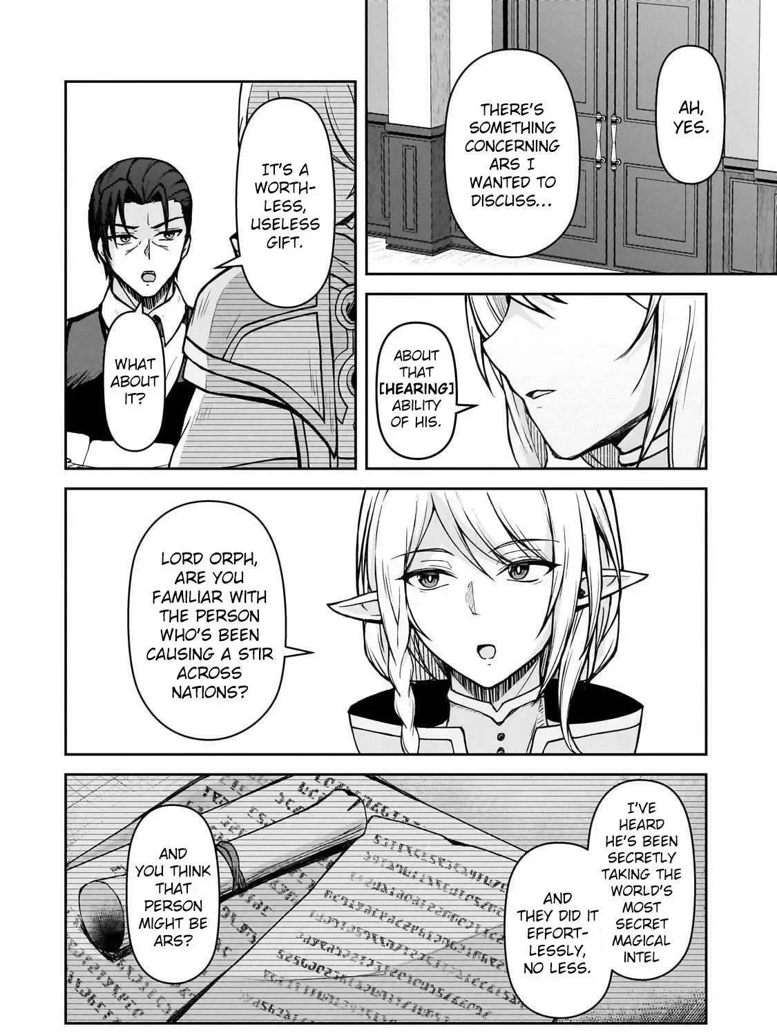 Munou to Iware Tsuzuketa Madoushi, Jitsu wa Sekai Saikyou Nanoni Yuuhei Sareteita node Jikaku Nashi Chapter 3 page 65