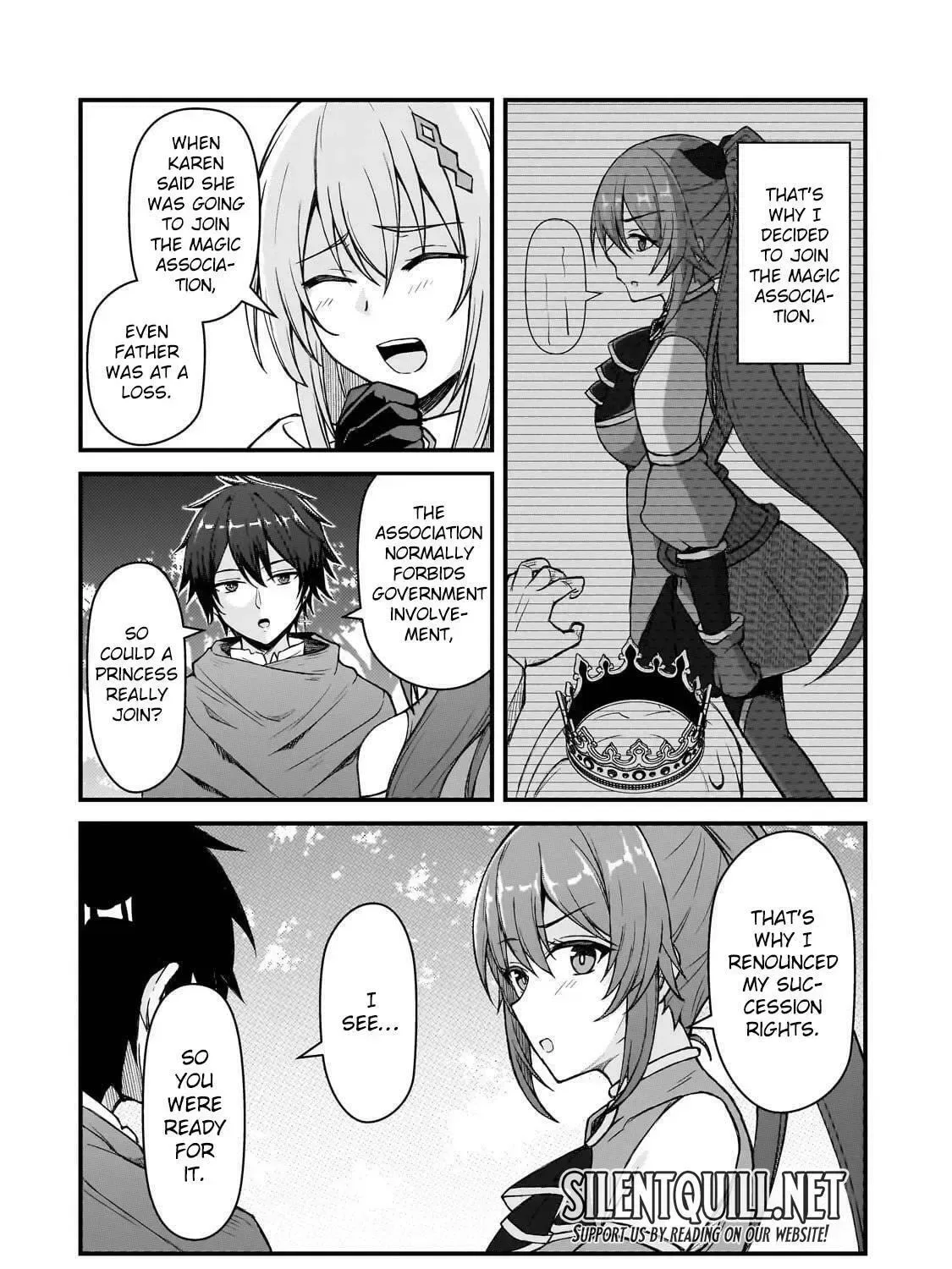 Munou to Iware Tsuzuketa Madoushi, Jitsu wa Sekai Saikyou Nanoni Yuuhei Sareteita node Jikaku Nashi Chapter 4 page 17
