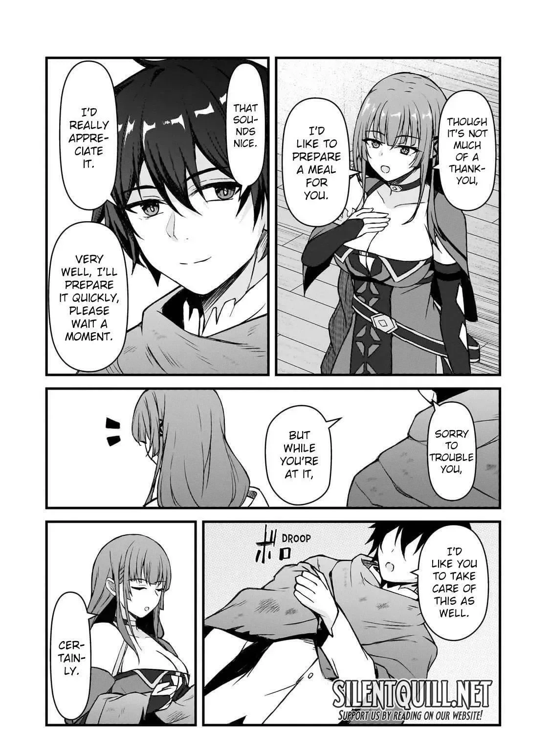 Munou to Iware Tsuzuketa Madoushi, Jitsu wa Sekai Saikyou Nanoni Yuuhei Sareteita node Jikaku Nashi Chapter 4 page 45
