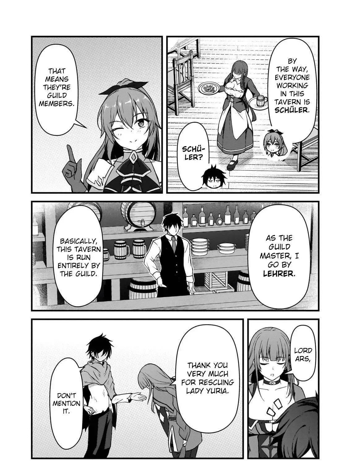 Munou to Iware Tsuzuketa Madoushi, Jitsu wa Sekai Saikyou Nanoni Yuuhei Sareteita node Jikaku Nashi Chapter 4 page 43