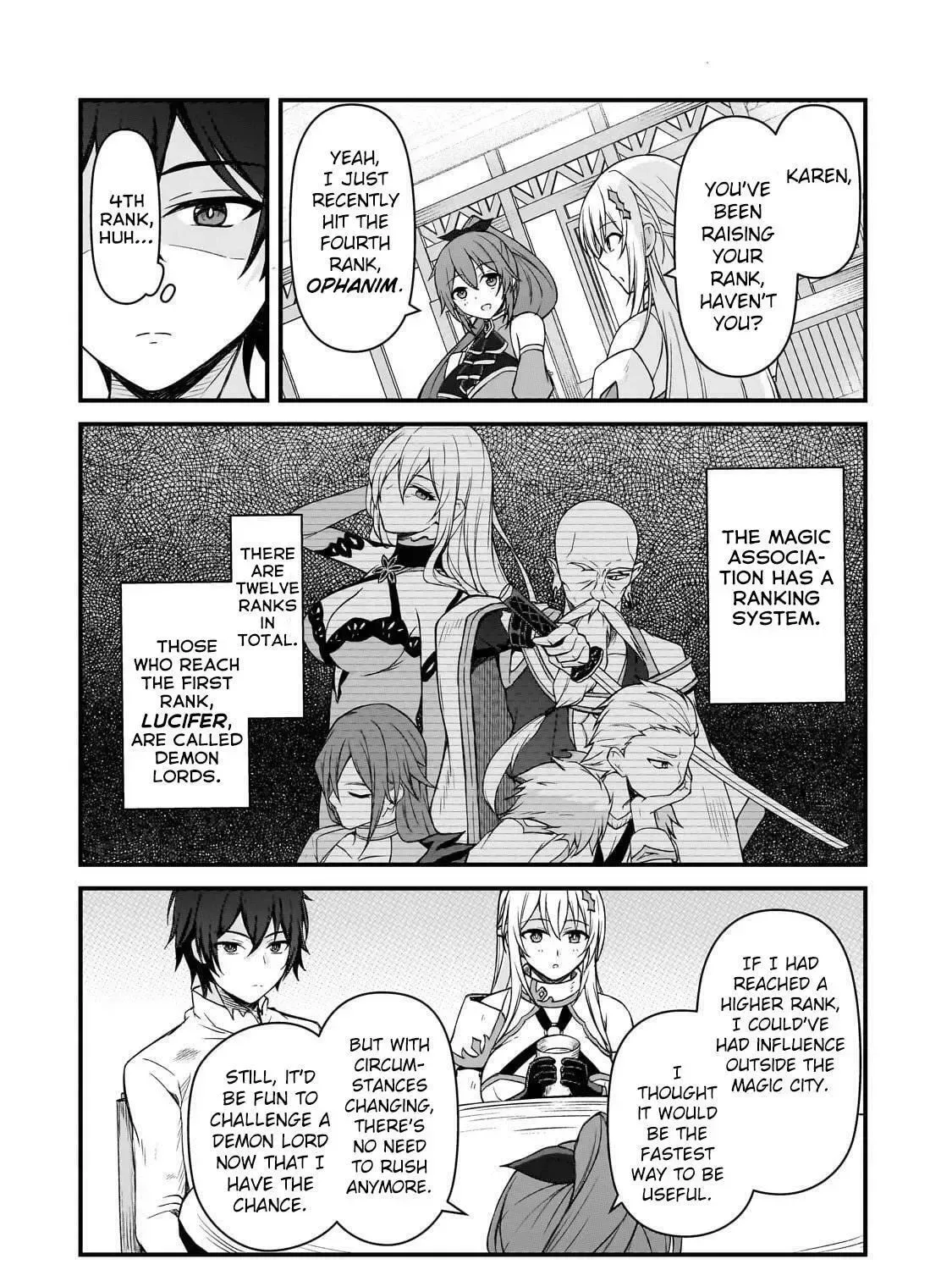 Munou to Iware Tsuzuketa Madoushi, Jitsu wa Sekai Saikyou Nanoni Yuuhei Sareteita node Jikaku Nashi Chapter 4 page 53