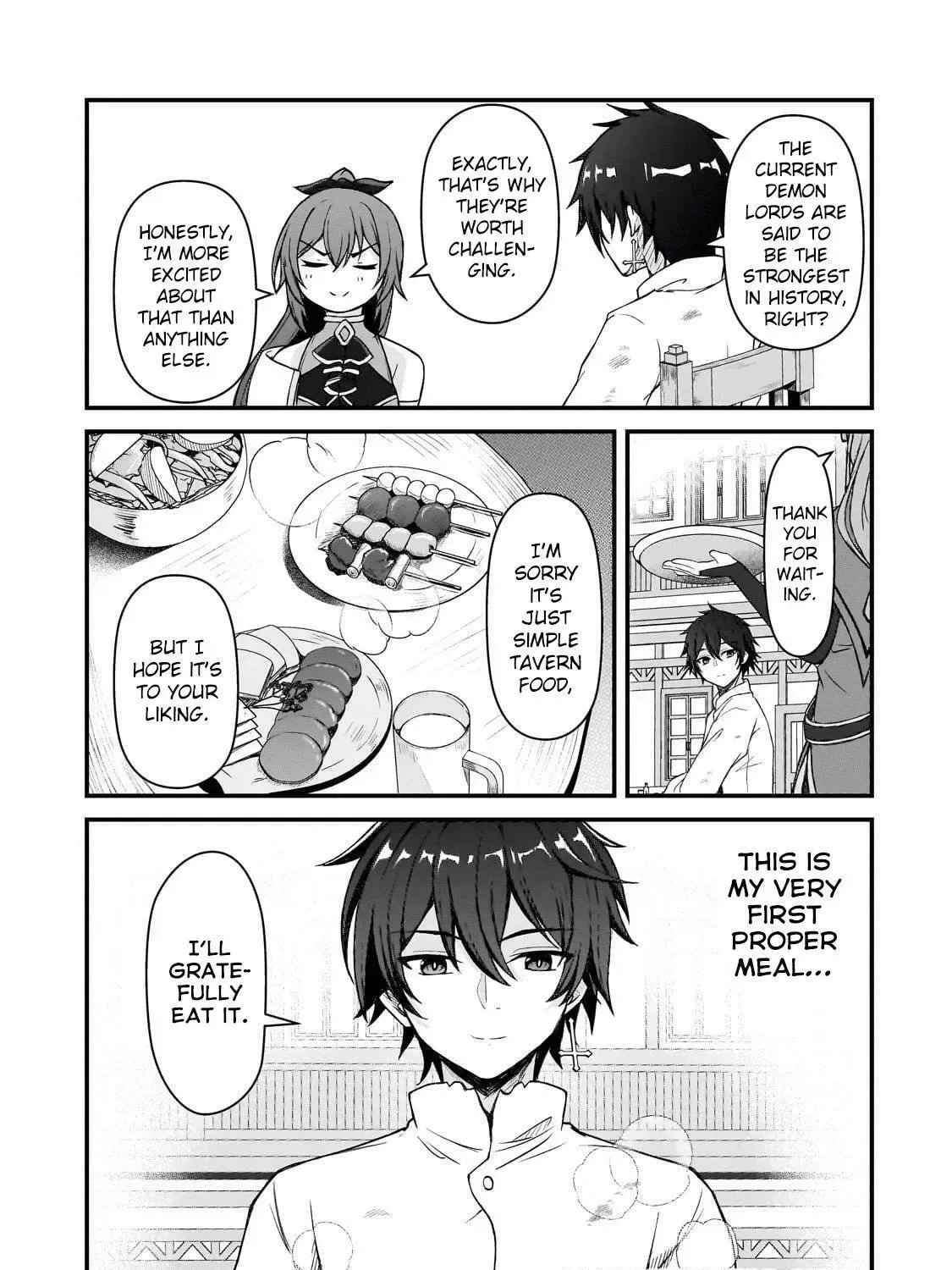 Munou to Iware Tsuzuketa Madoushi, Jitsu wa Sekai Saikyou Nanoni Yuuhei Sareteita node Jikaku Nashi Chapter 4 page 55