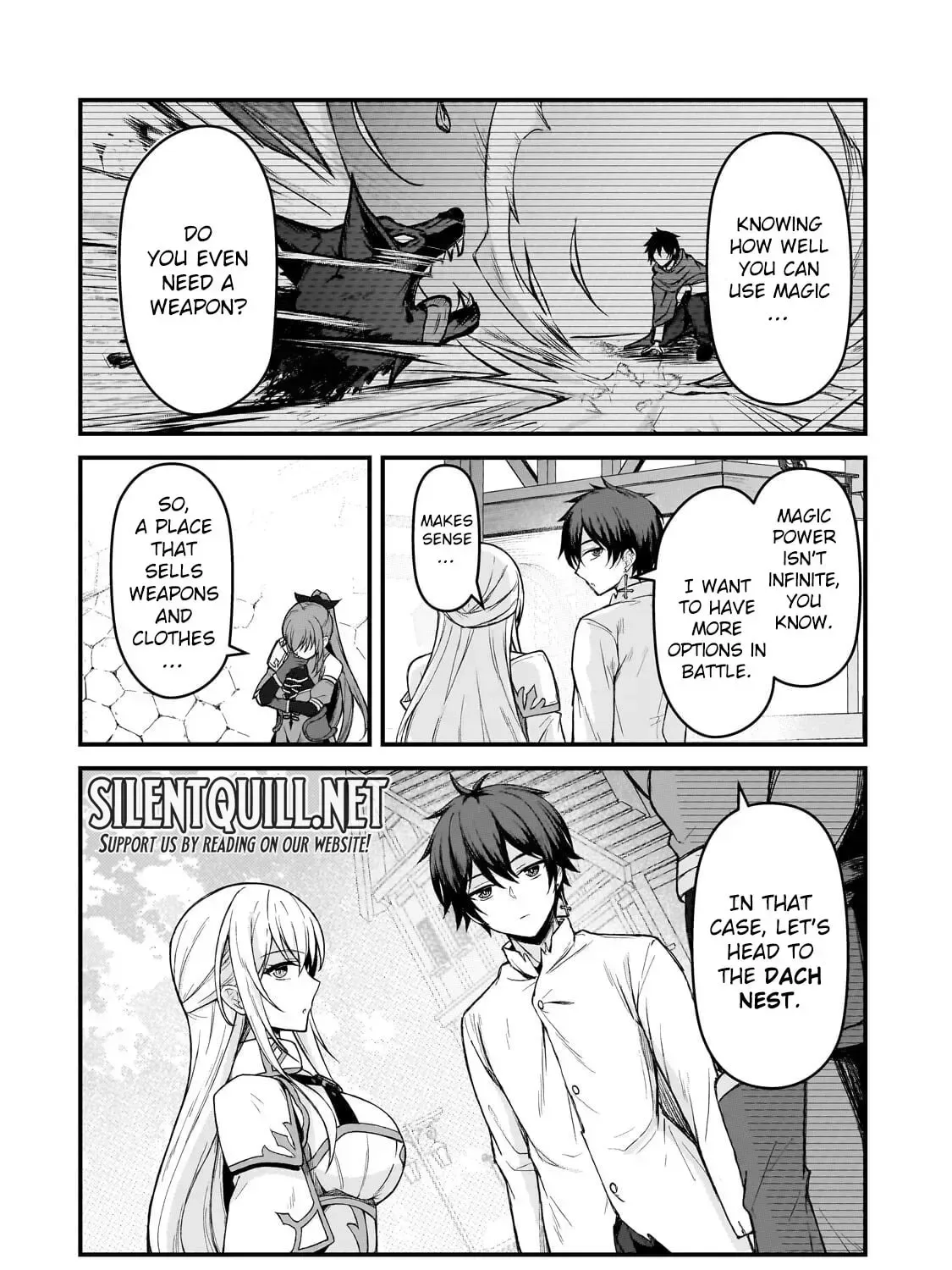 Munou to Iware Tsuzuketa Madoushi, Jitsu wa Sekai Saikyou Nanoni Yuuhei Sareteita node Jikaku Nashi Chapter 6 page 9