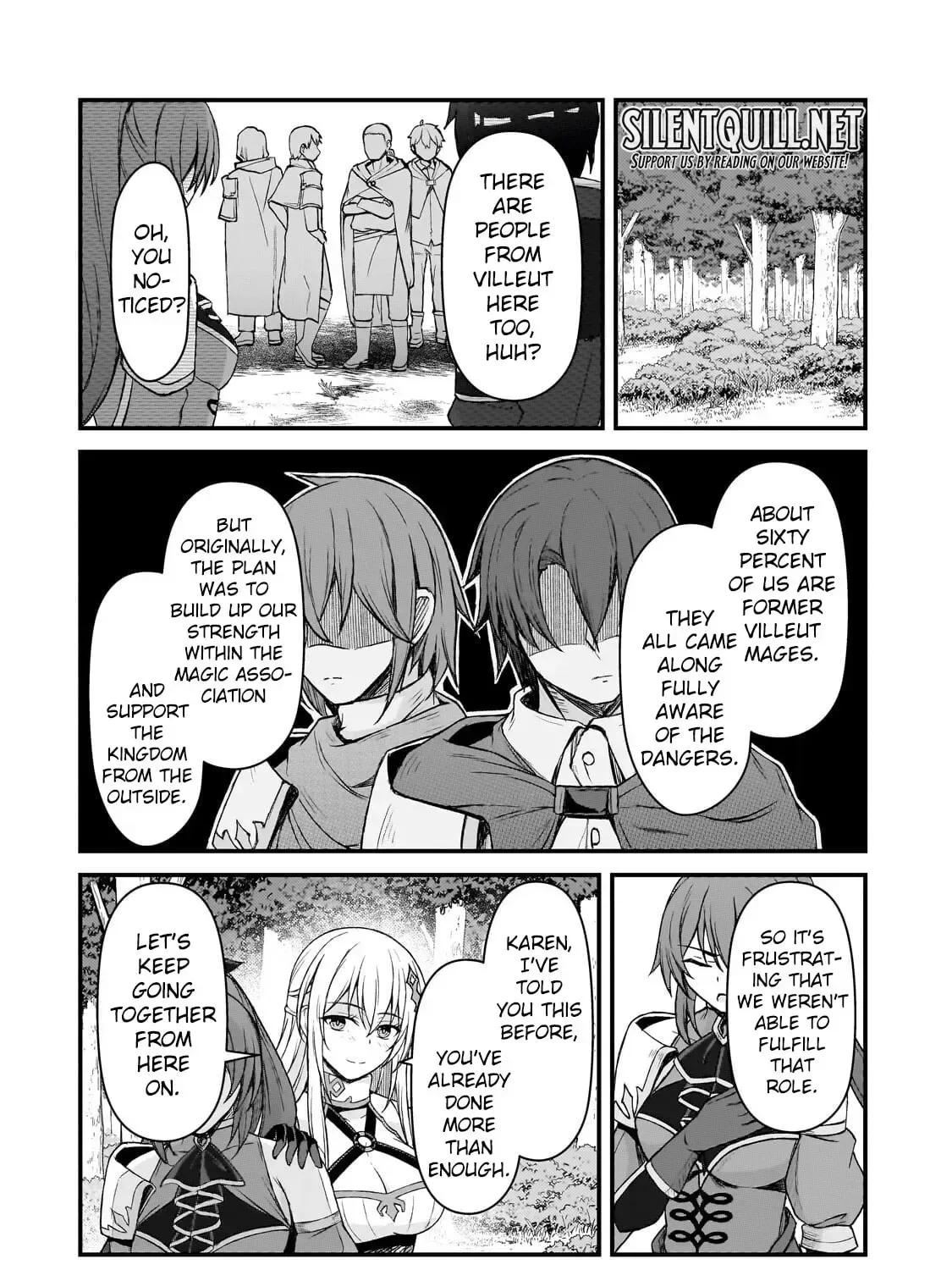 Munou to Iware Tsuzuketa Madoushi, Jitsu wa Sekai Saikyou Nanoni Yuuhei Sareteita node Jikaku Nashi Chapter 6 page 52