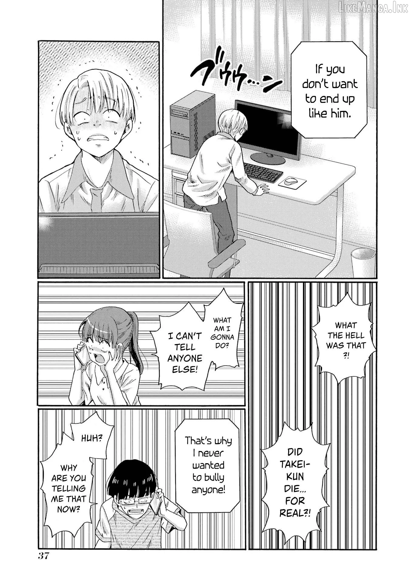 Kaeri no Kai wo Hajimemasu. ~Ijime Saiban Kaitei~ Chapter 11 page 35