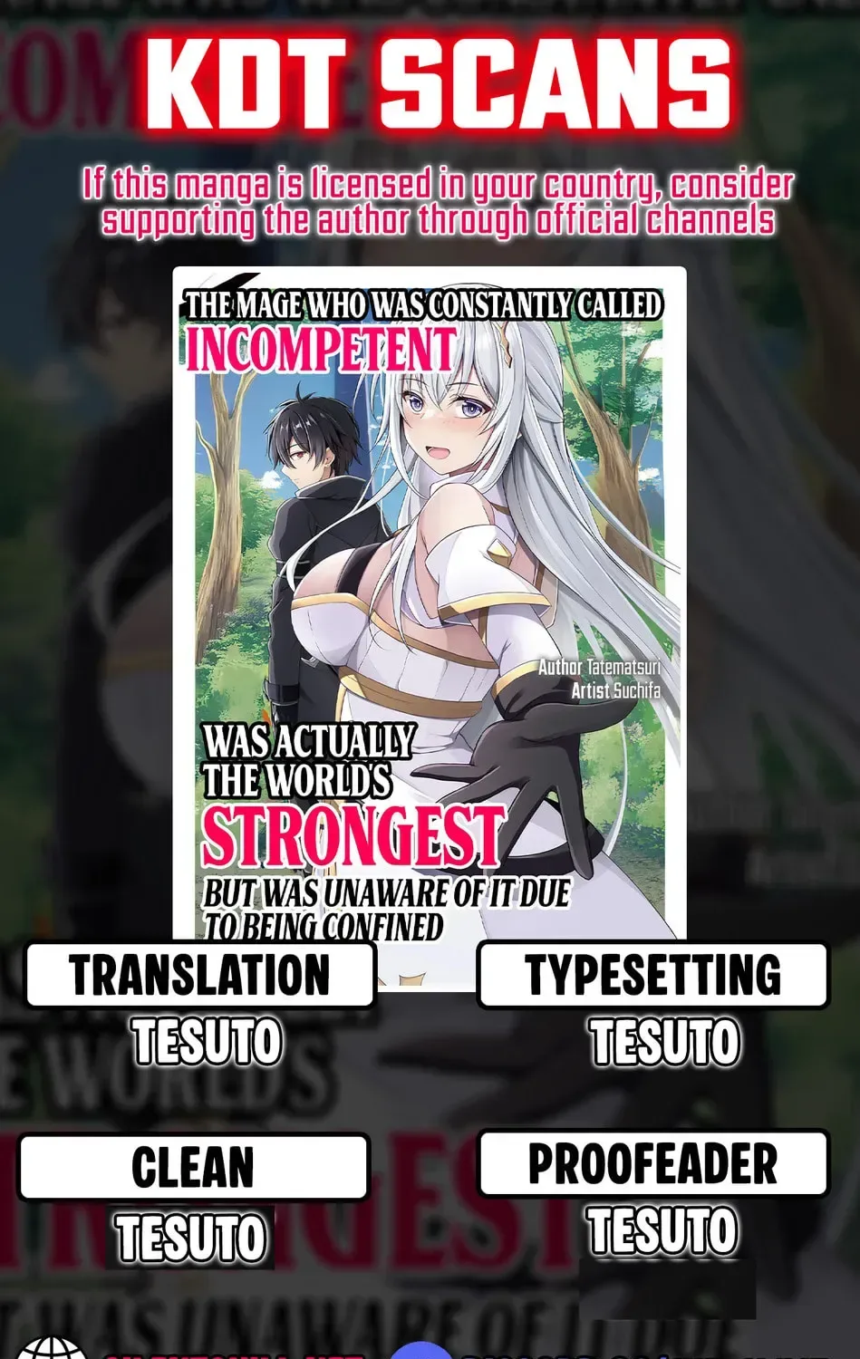 Munou to Iware Tsuzuketa Madoushi, Jitsu wa Sekai Saikyou Nanoni Yuuhei Sareteita node Jikaku Nashi Chapter 7 page 1