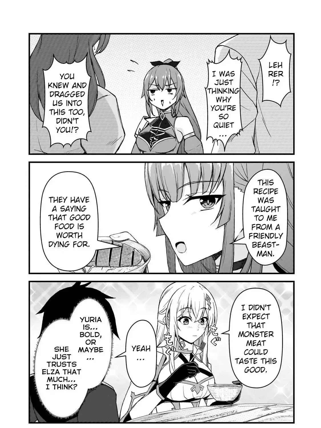 Munou to Iware Tsuzuketa Madoushi, Jitsu wa Sekai Saikyou Nanoni Yuuhei Sareteita node Jikaku Nashi Chapter 7 page 59