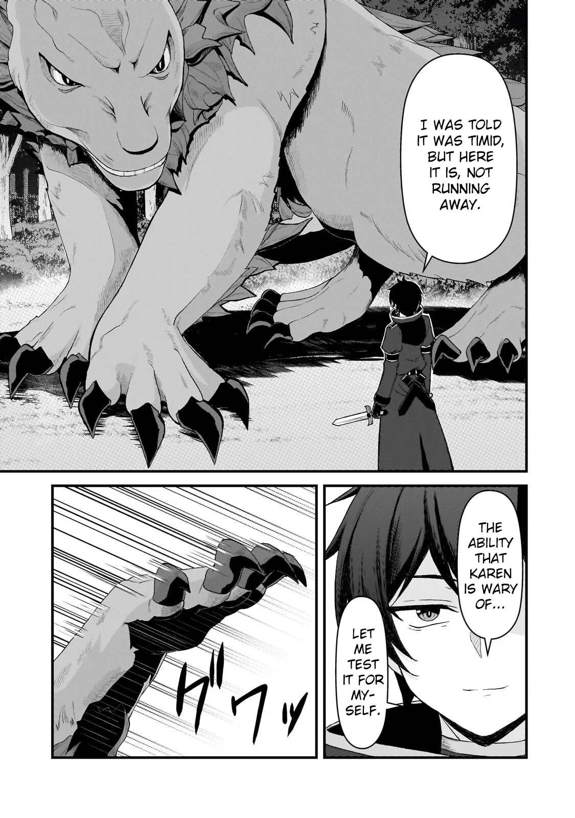 Munou to Iware Tsuzuketa Madoushi, Jitsu wa Sekai Saikyou Nanoni Yuuhei Sareteita node Jikaku Nashi Chapter 8 page 12