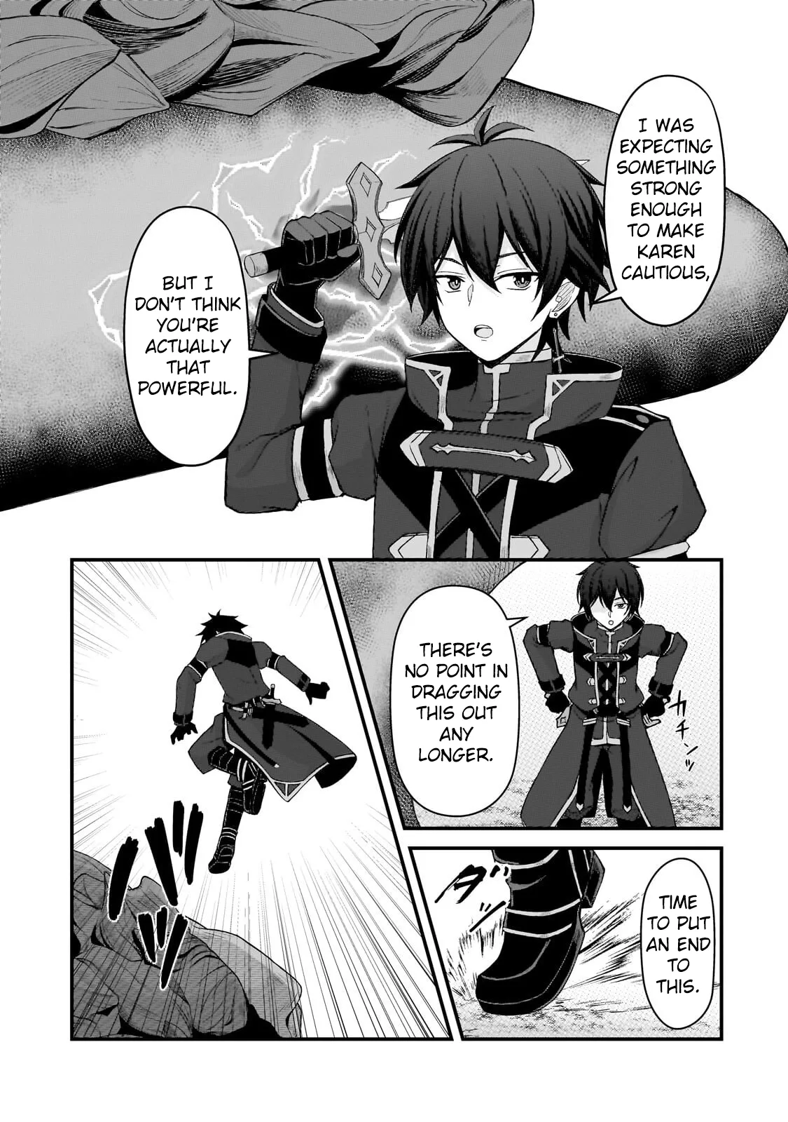 Munou to Iware Tsuzuketa Madoushi, Jitsu wa Sekai Saikyou Nanoni Yuuhei Sareteita node Jikaku Nashi Chapter 8 page 16