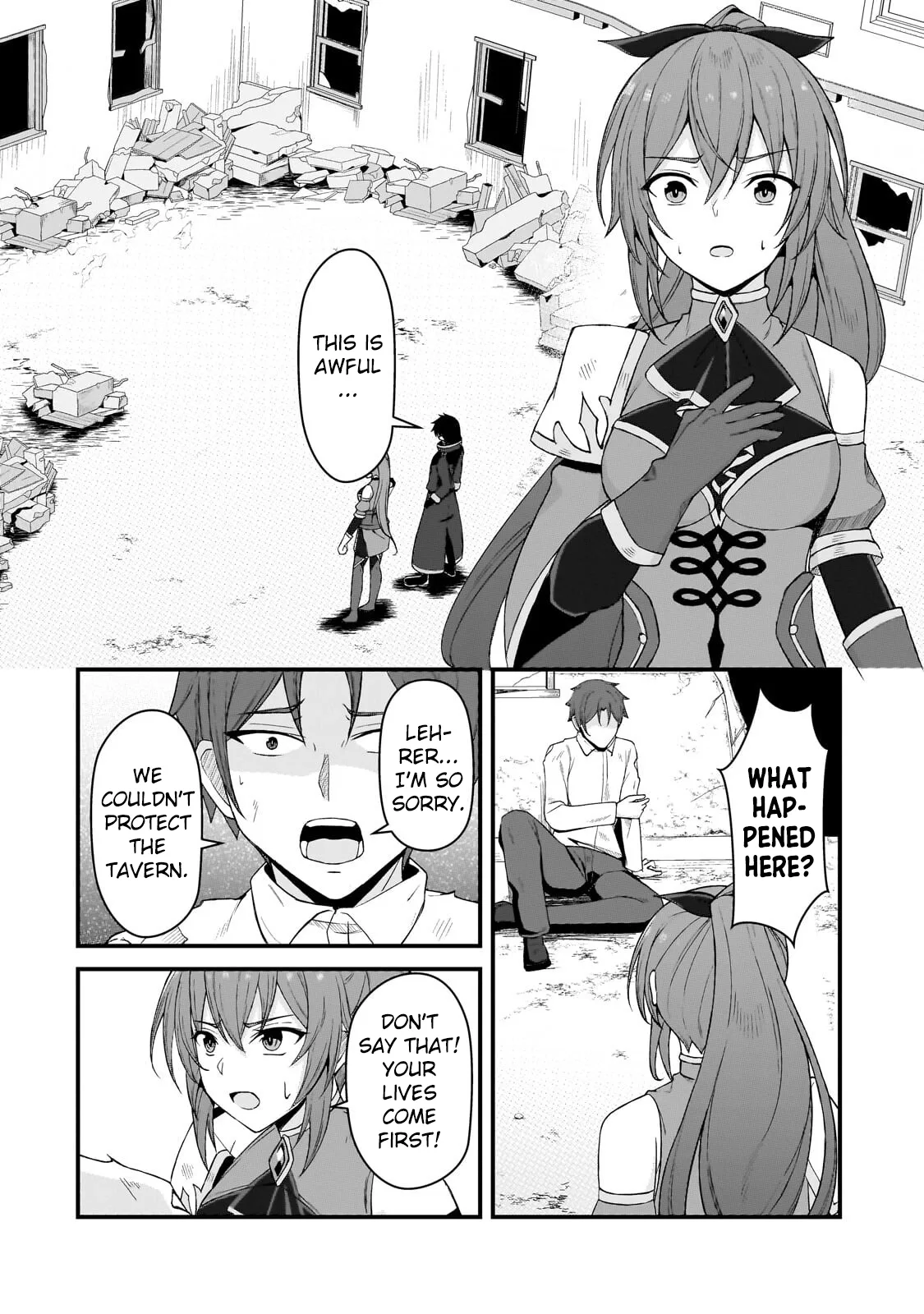 Munou to Iware Tsuzuketa Madoushi, Jitsu wa Sekai Saikyou Nanoni Yuuhei Sareteita node Jikaku Nashi Chapter 9 page 23