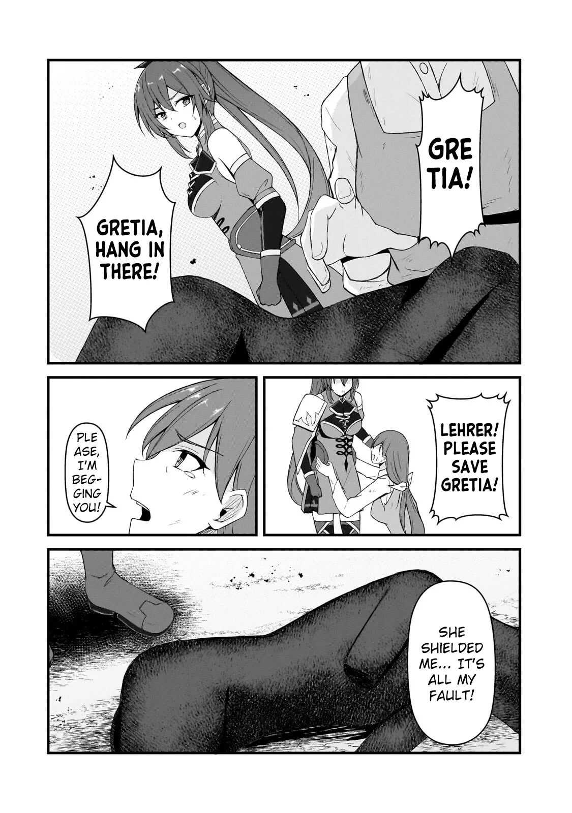Munou to Iware Tsuzuketa Madoushi, Jitsu wa Sekai Saikyou Nanoni Yuuhei Sareteita node Jikaku Nashi Chapter 9 page 25