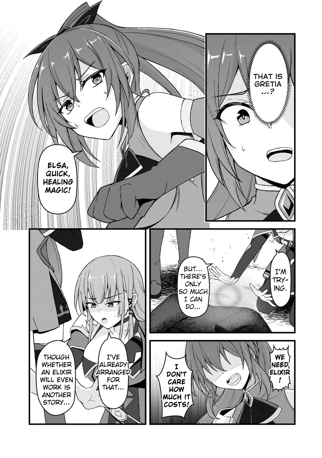 Munou to Iware Tsuzuketa Madoushi, Jitsu wa Sekai Saikyou Nanoni Yuuhei Sareteita node Jikaku Nashi Chapter 9 page 26