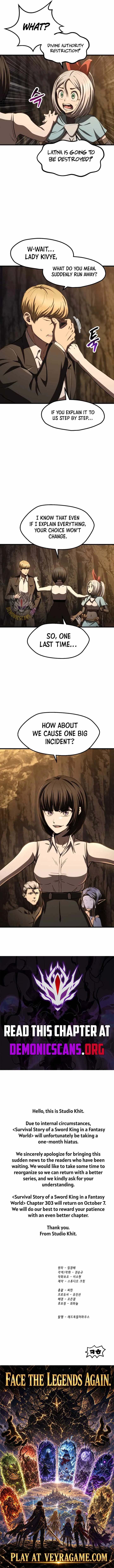 Survival Story of a Sword King in a Fantasy World Chapter 302 page 15