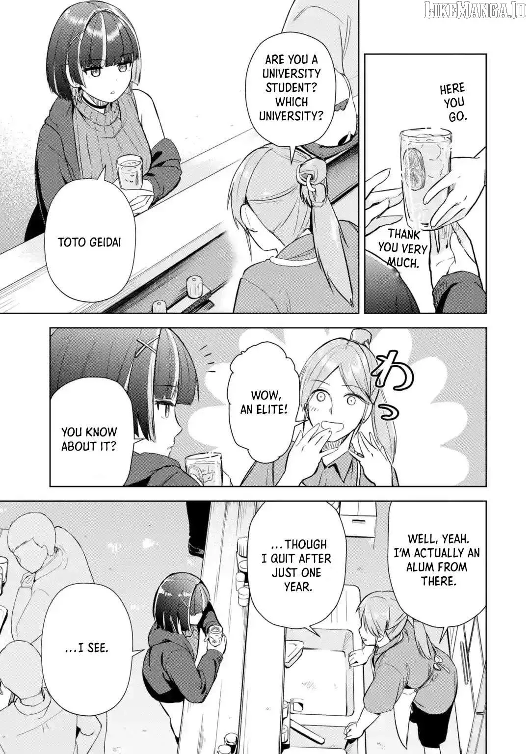 Tachi Nomi Izakaya De Kei Joshidaisei Ga Tonari Ni Kuru Hanashi Chapter 1 page 13