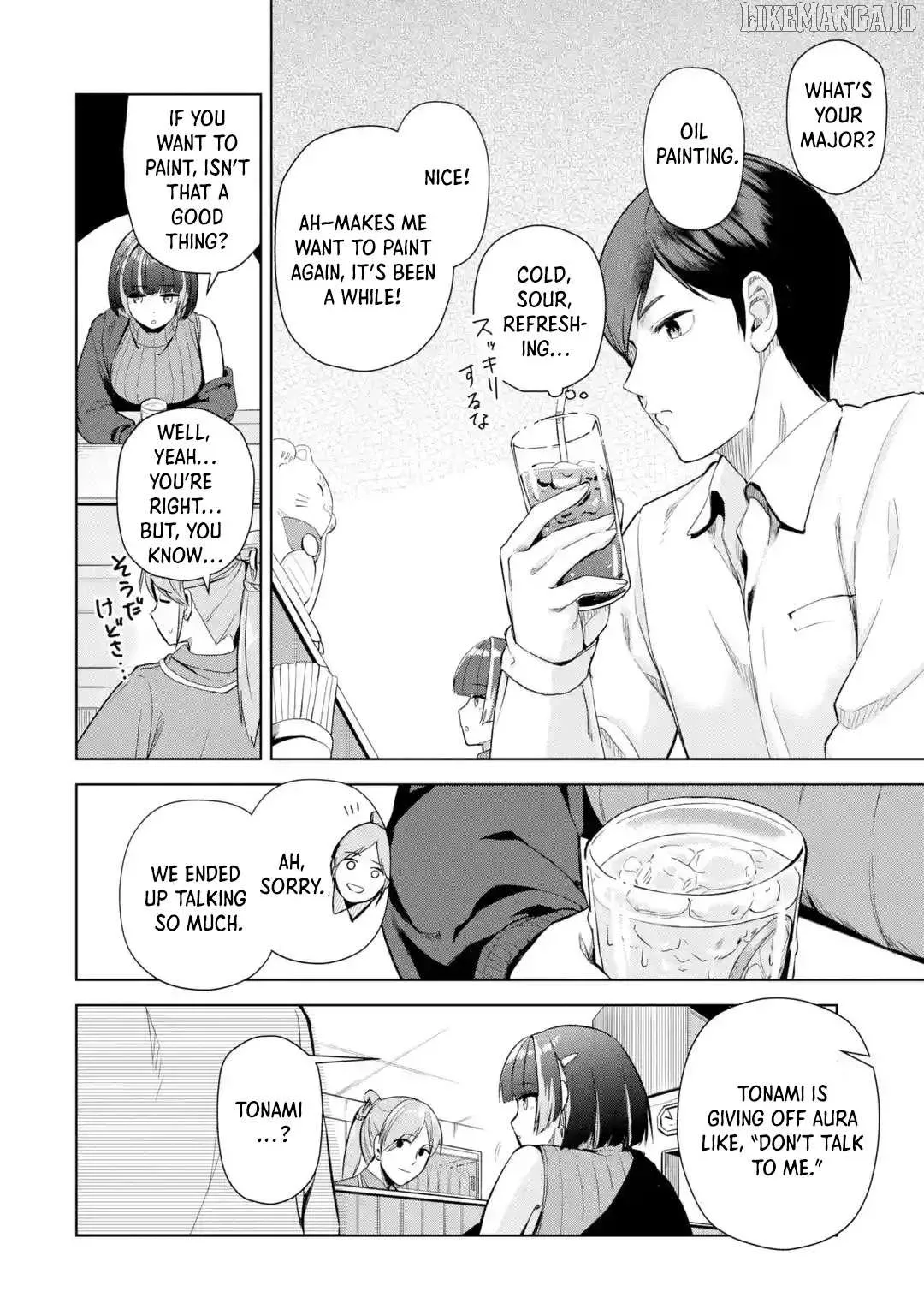 Tachi Nomi Izakaya De Kei Joshidaisei Ga Tonari Ni Kuru Hanashi Chapter 1 page 14