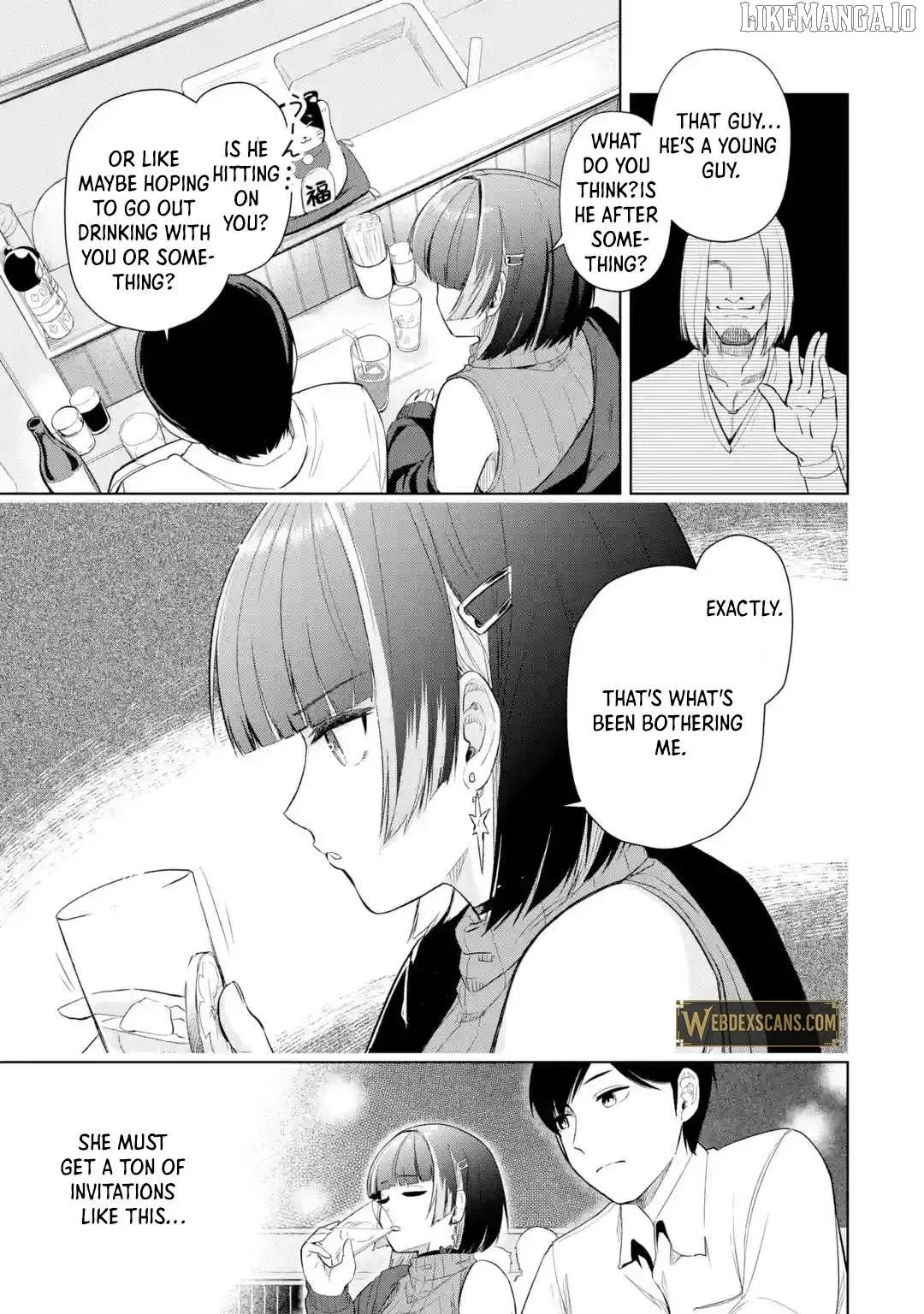 Tachi Nomi Izakaya De Kei Joshidaisei Ga Tonari Ni Kuru Hanashi Chapter 1 page 21