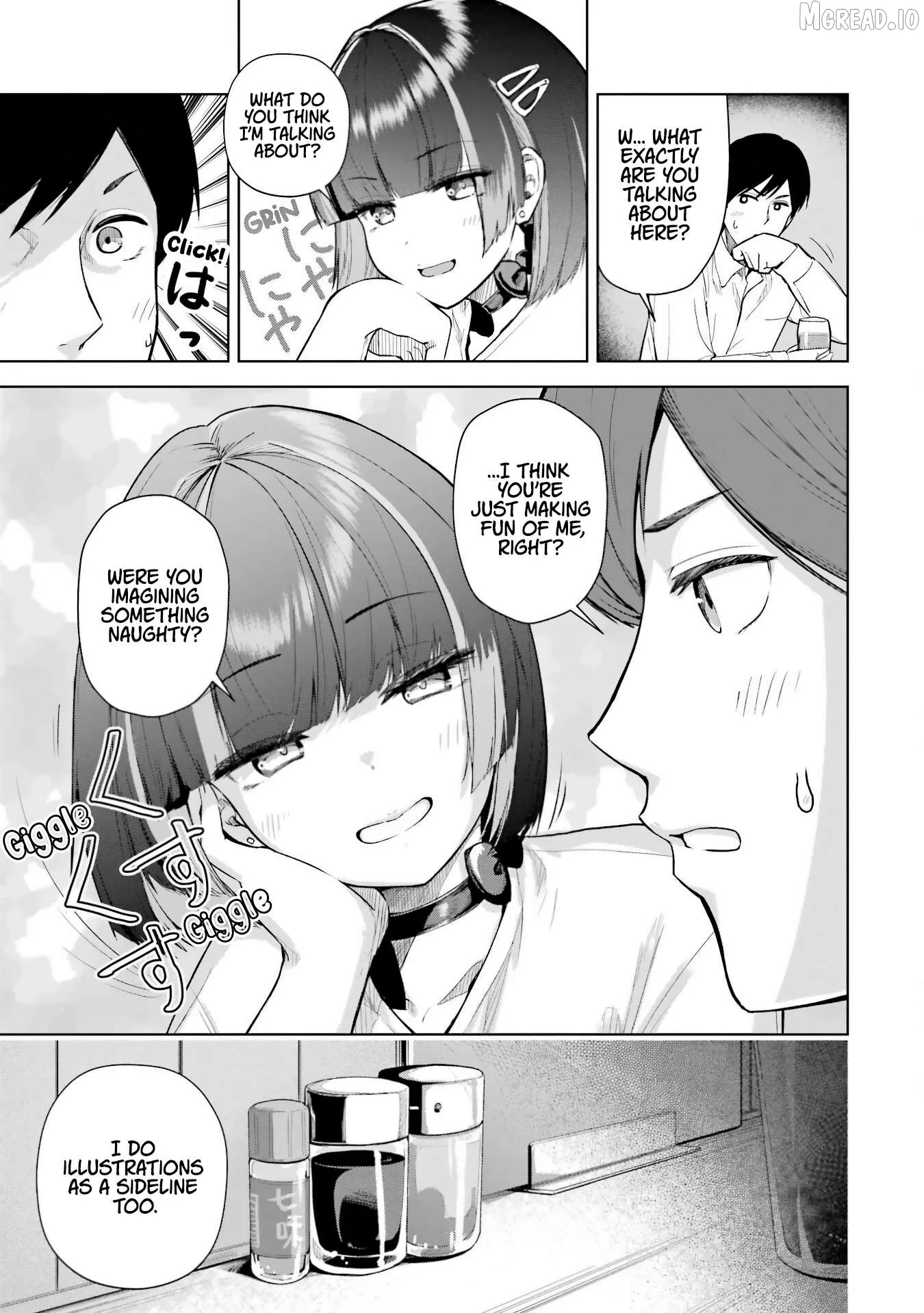 Tachi Nomi Izakaya De Kei Joshidaisei Ga Tonari Ni Kuru Hanashi Chapter 3 page 10