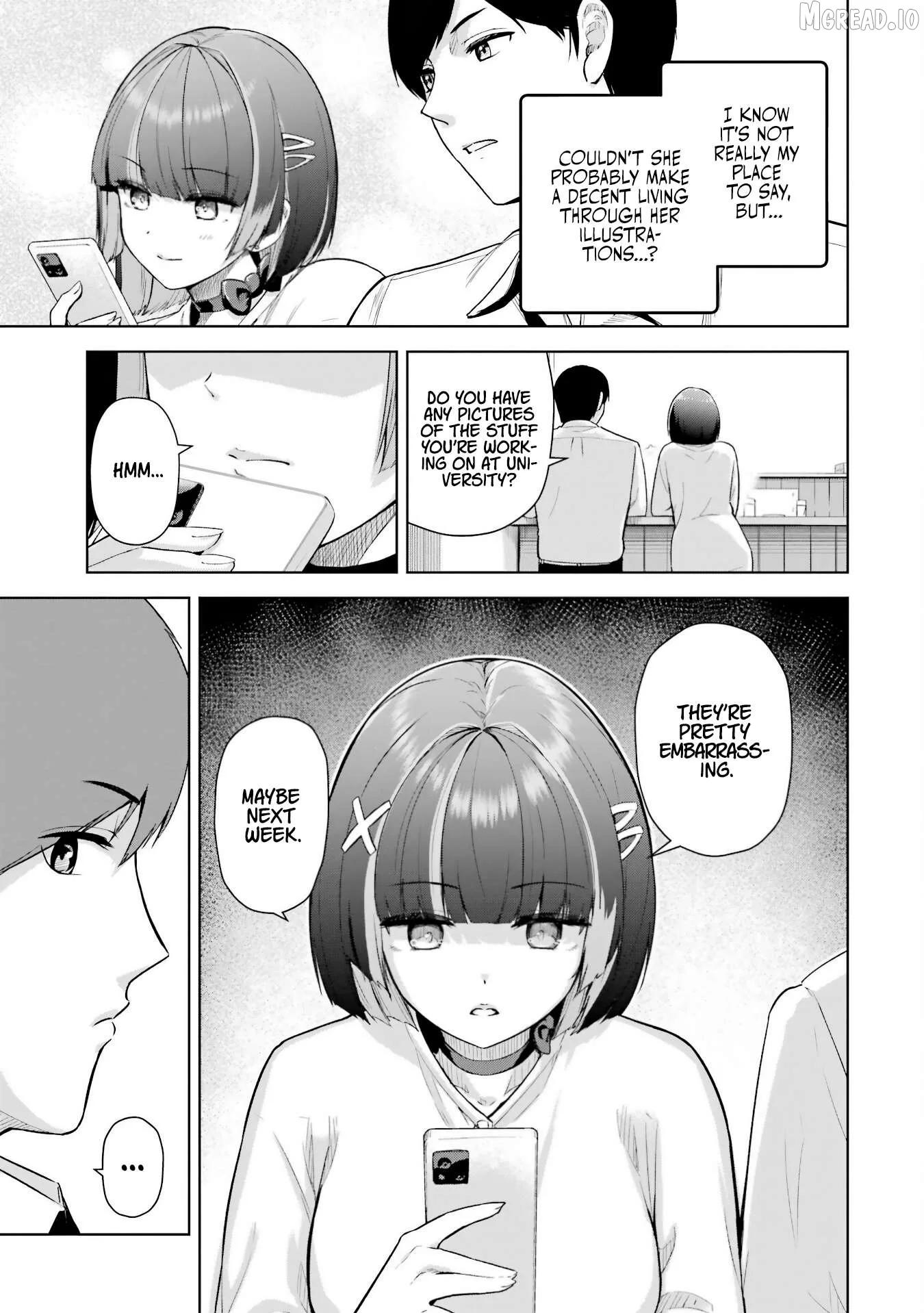 Tachi Nomi Izakaya De Kei Joshidaisei Ga Tonari Ni Kuru Hanashi Chapter 3 page 14