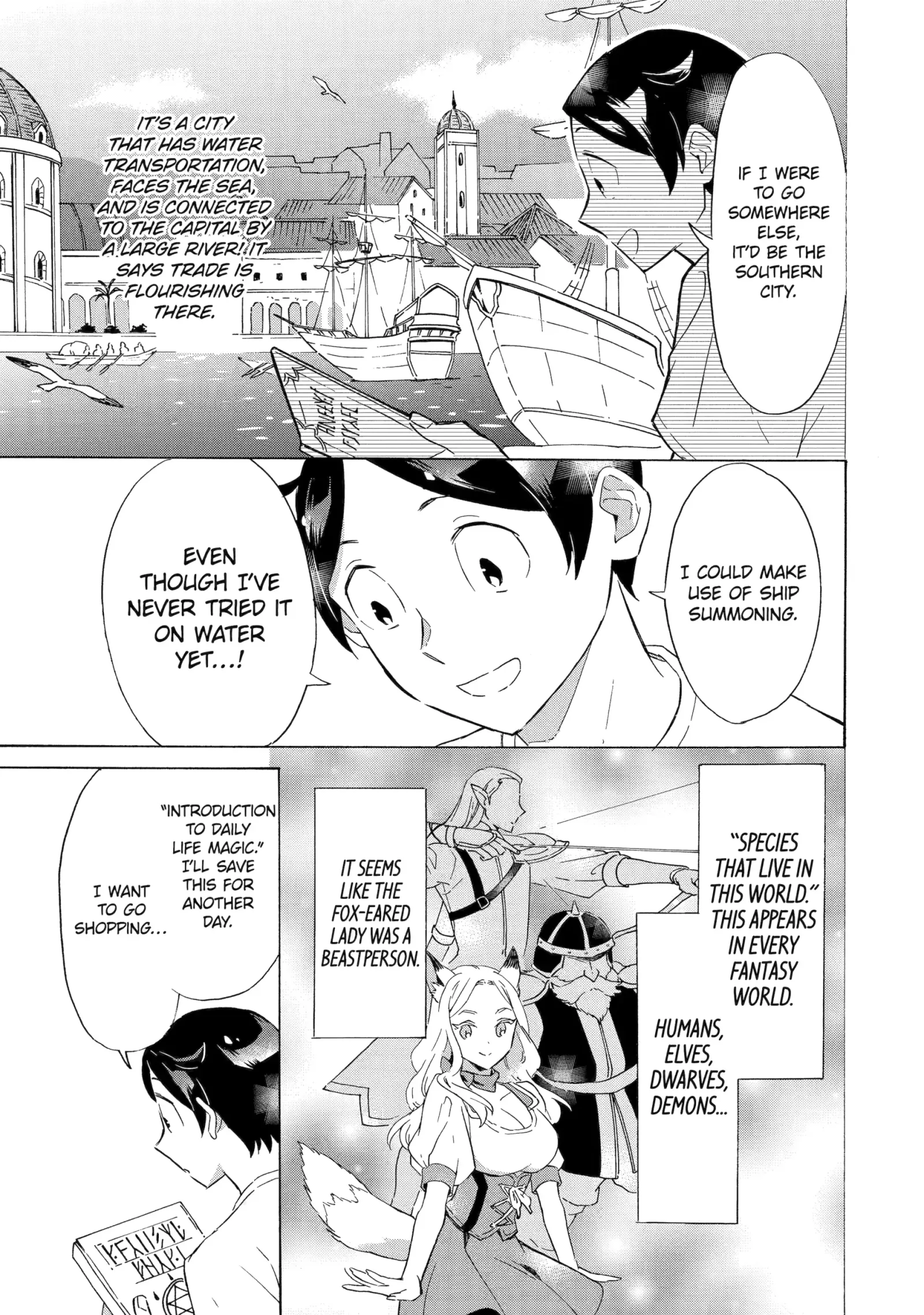 The Quest for the Luxury Liner: Seize the Rich Life with a Ship-Summoning Skill in Another World Chapter 2.1 page 12