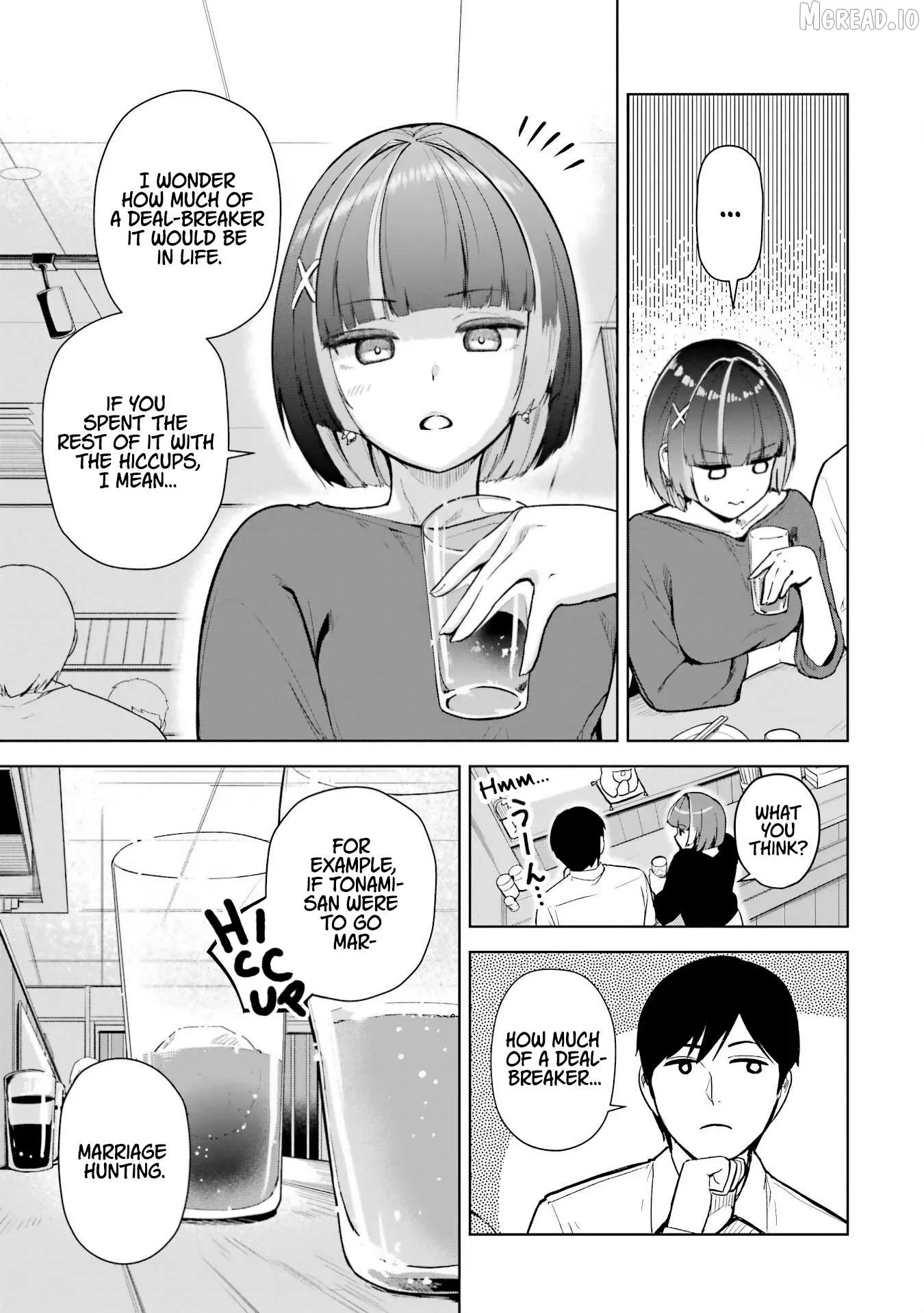 Tachi Nomi Izakaya De Kei Joshidaisei Ga Tonari Ni Kuru Hanashi Chapter 4 page 6