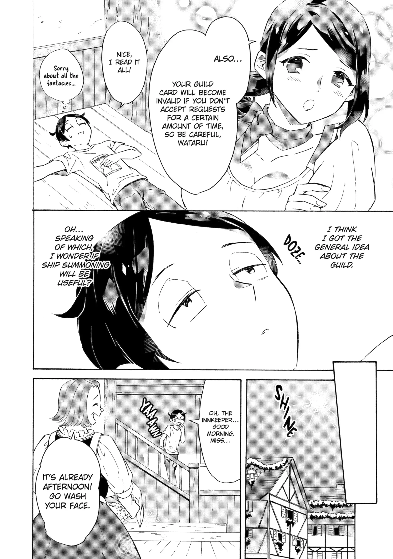 The Quest for the Luxury Liner: Seize the Rich Life with a Ship-Summoning Skill in Another World Chapter 1.2 page 8