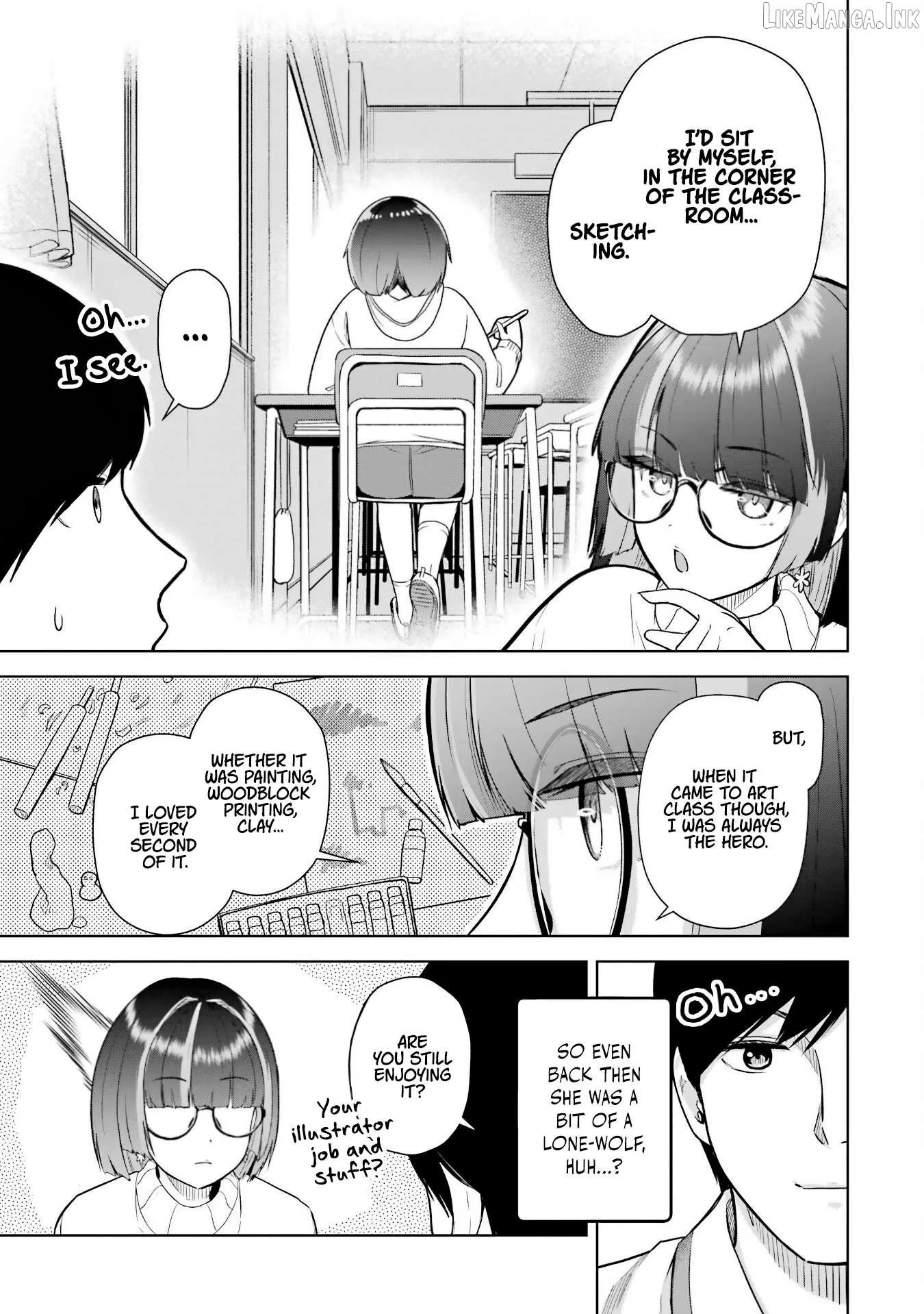 Tachi Nomi Izakaya De Kei Joshidaisei Ga Tonari Ni Kuru Hanashi Chapter 6 page 8
