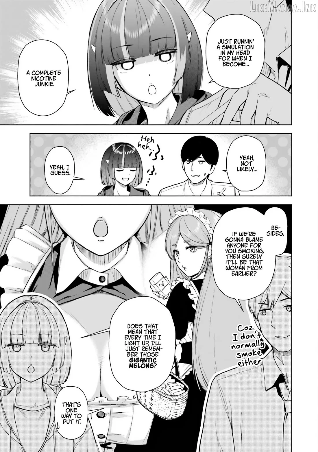 Tachi Nomi Izakaya De Kei Joshidaisei Ga Tonari Ni Kuru Hanashi Chapter 8.1 page 7