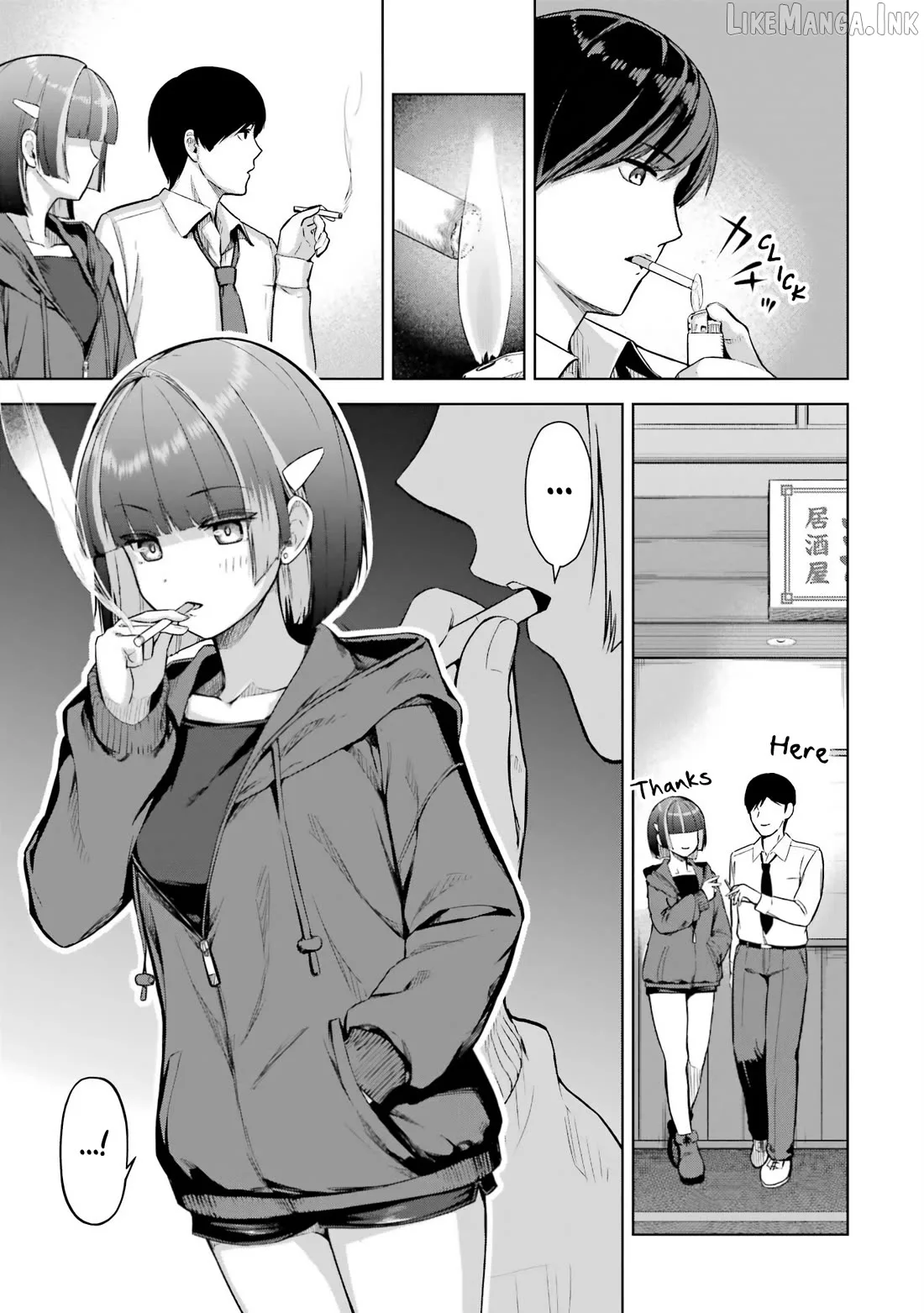 Tachi Nomi Izakaya De Kei Joshidaisei Ga Tonari Ni Kuru Hanashi Chapter 8.1 page 3