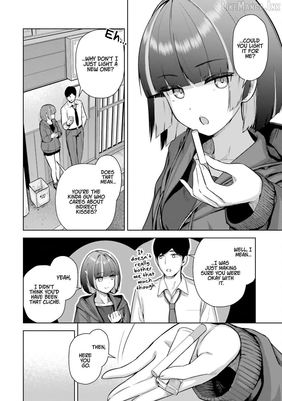 Tachi Nomi Izakaya De Kei Joshidaisei Ga Tonari Ni Kuru Hanashi Chapter 8.1 page 2