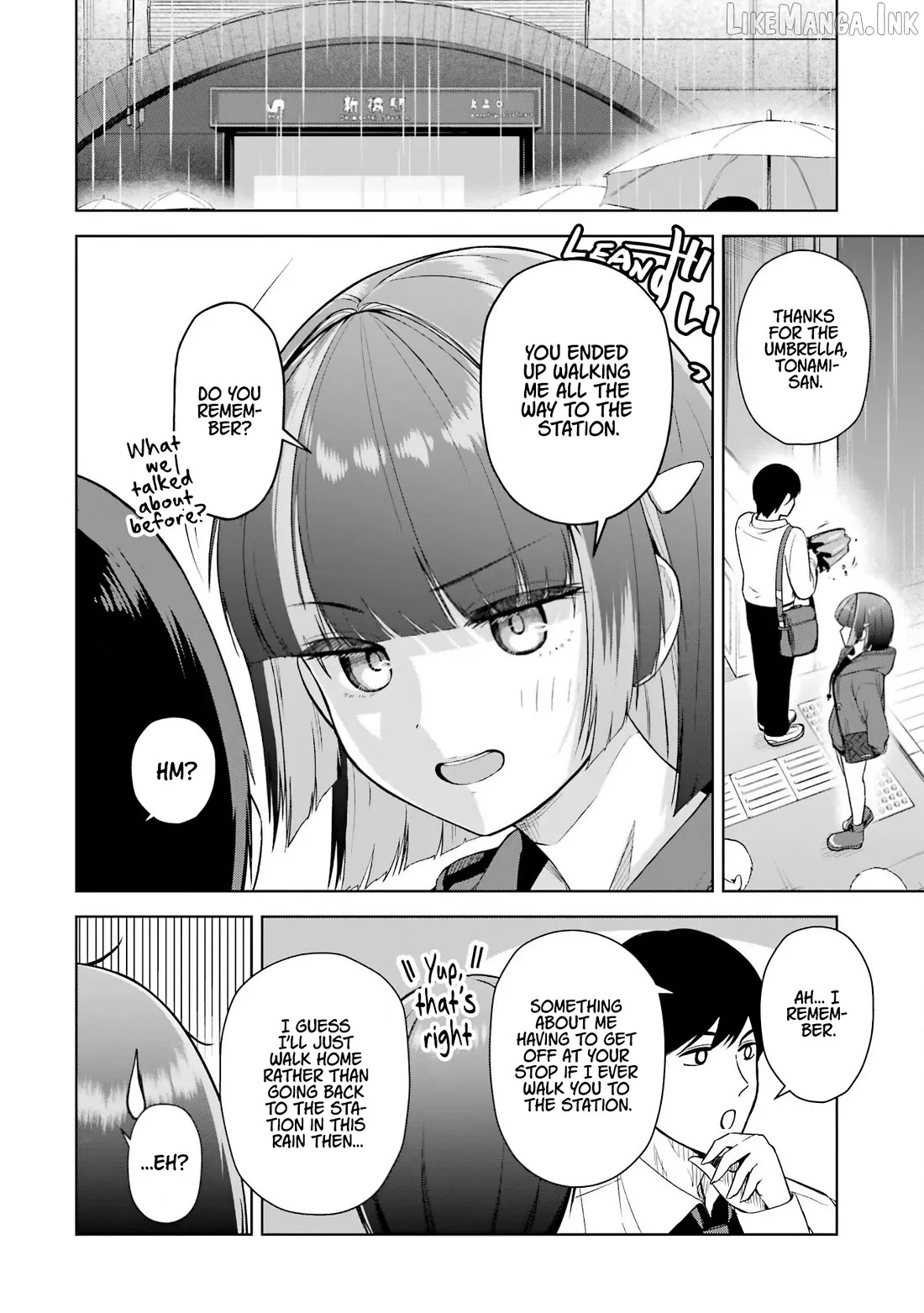 Tachi Nomi Izakaya De Kei Joshidaisei Ga Tonari Ni Kuru Hanashi Chapter 8.1 page 12