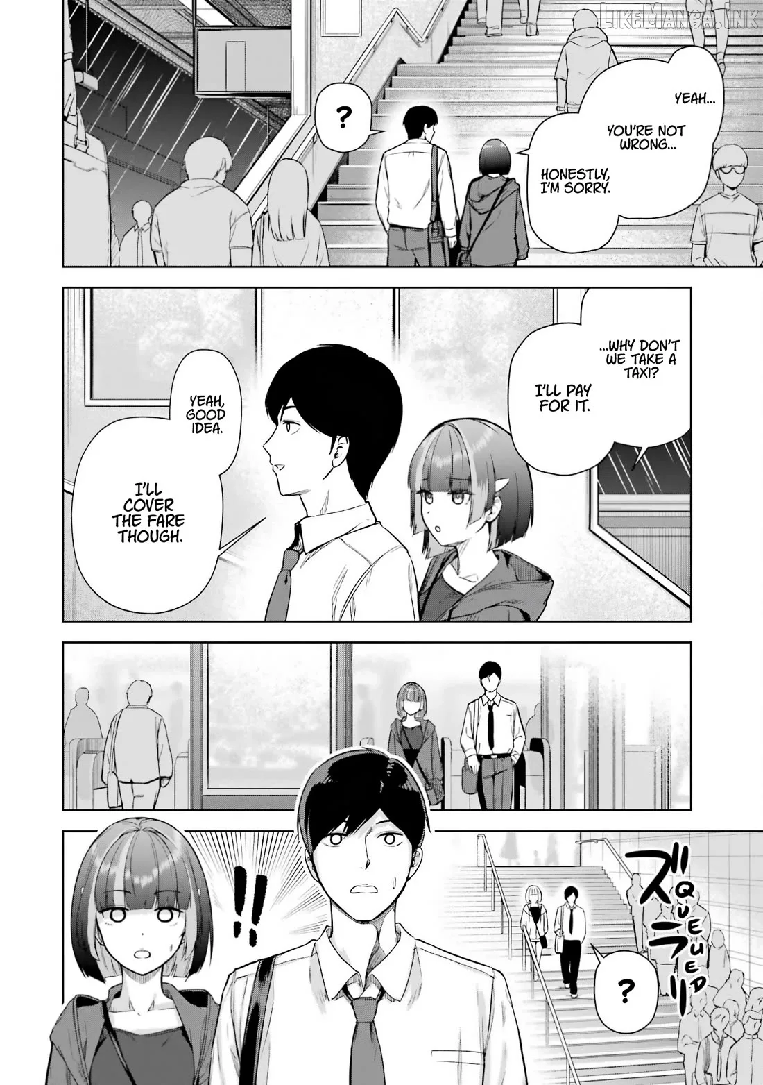 Tachi Nomi Izakaya De Kei Joshidaisei Ga Tonari Ni Kuru Hanashi Chapter 8.2 page 4