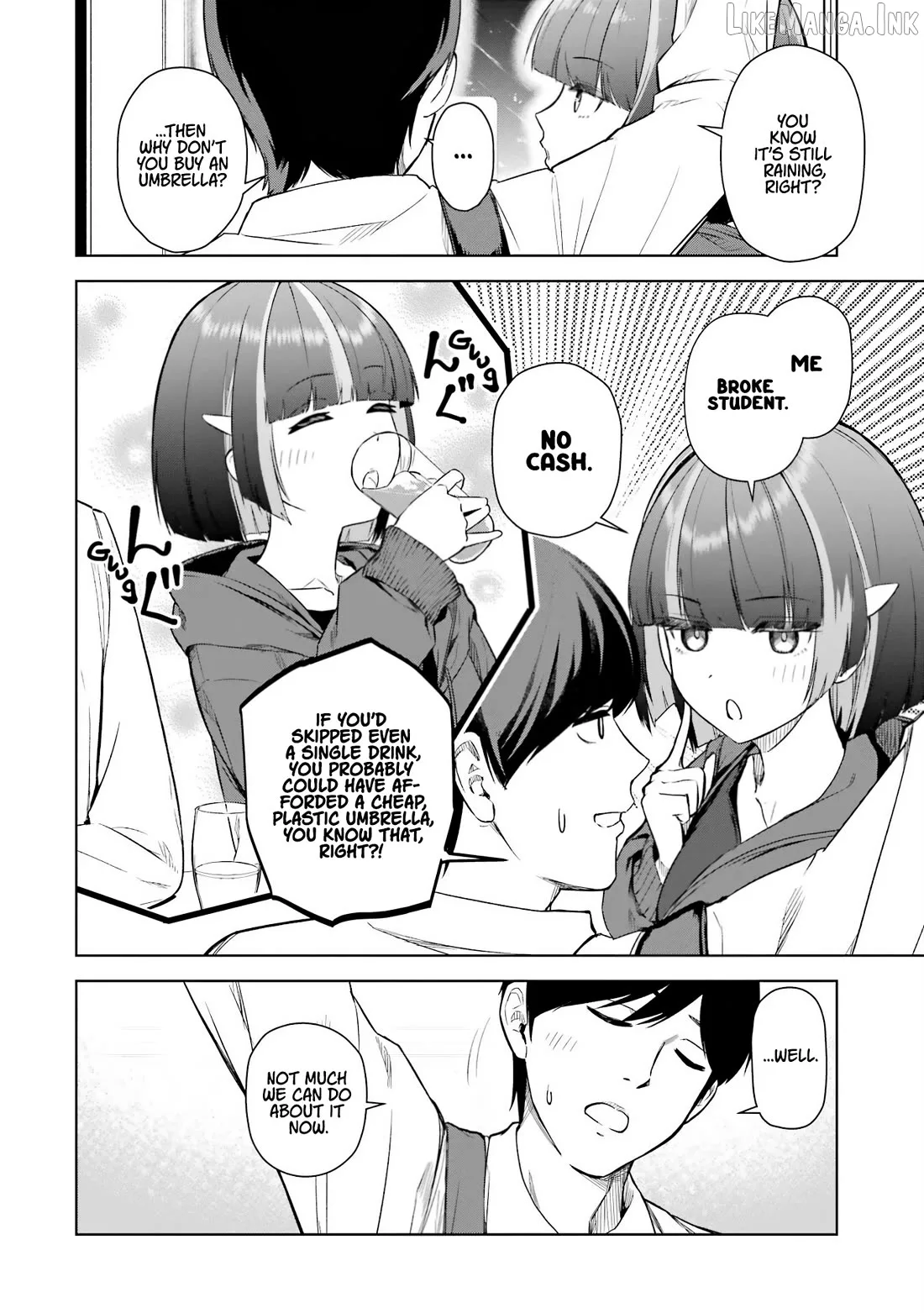 Tachi Nomi Izakaya De Kei Joshidaisei Ga Tonari Ni Kuru Hanashi Chapter 8.2 page 2