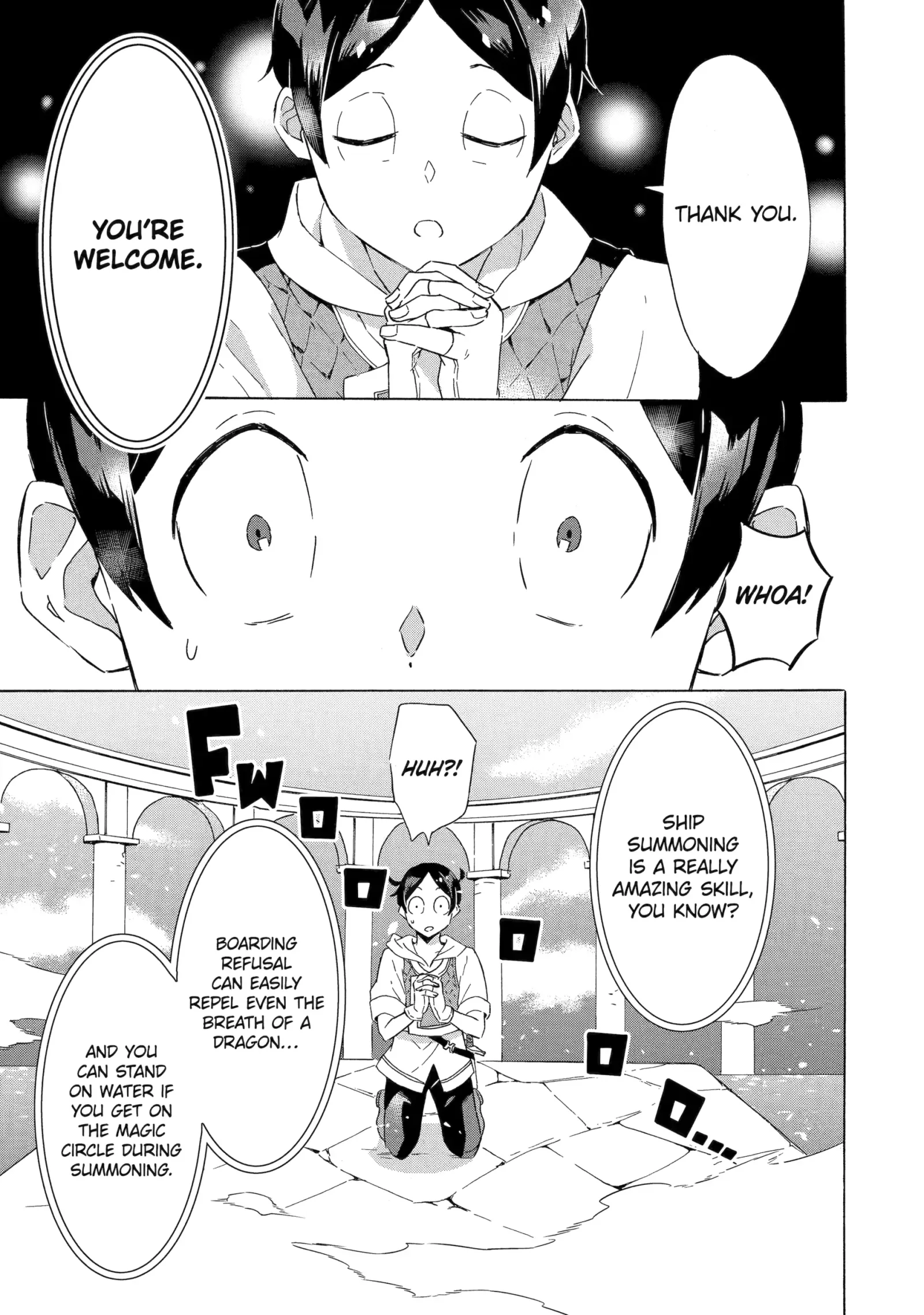 The Quest for the Luxury Liner: Seize the Rich Life with a Ship-Summoning Skill in Another World Chapter 3.3 page 2