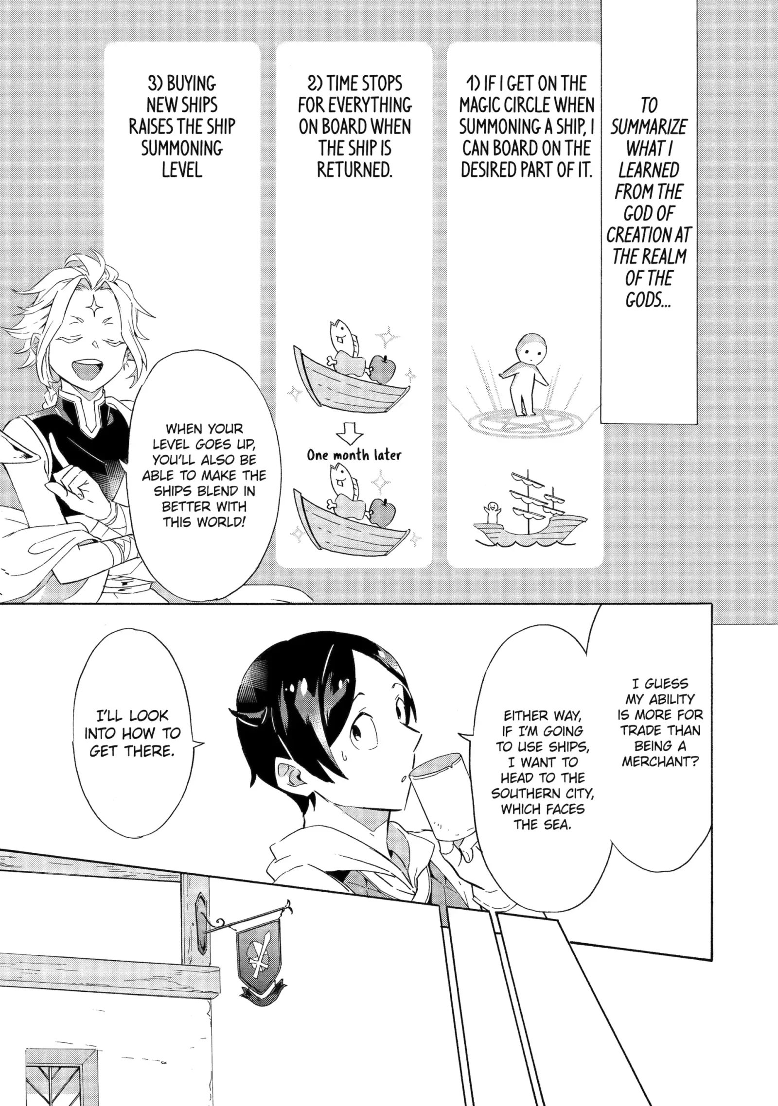 The Quest for the Luxury Liner: Seize the Rich Life with a Ship-Summoning Skill in Another World Chapter 4.1 page 4
