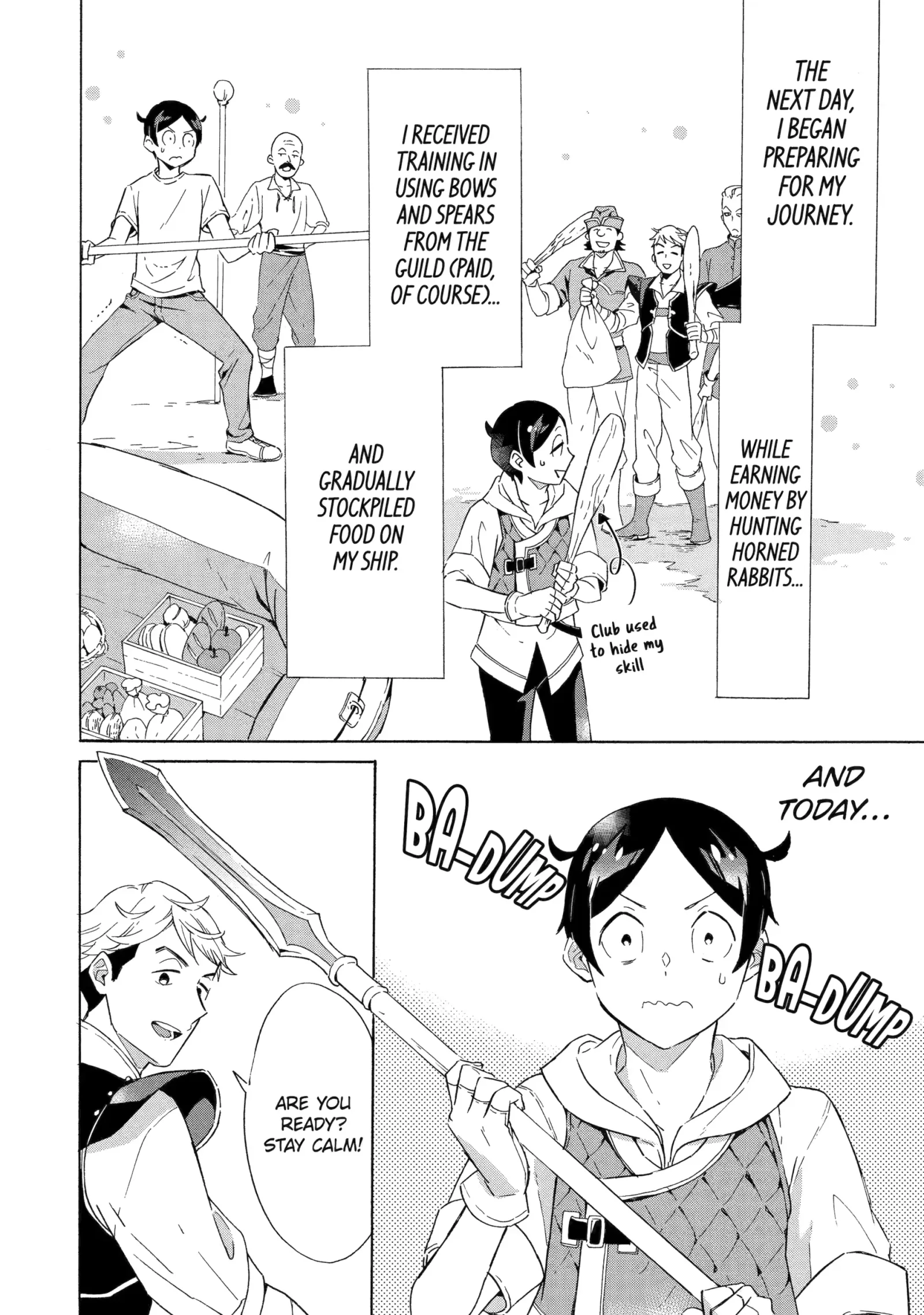The Quest for the Luxury Liner: Seize the Rich Life with a Ship-Summoning Skill in Another World Chapter 4.2 page 1