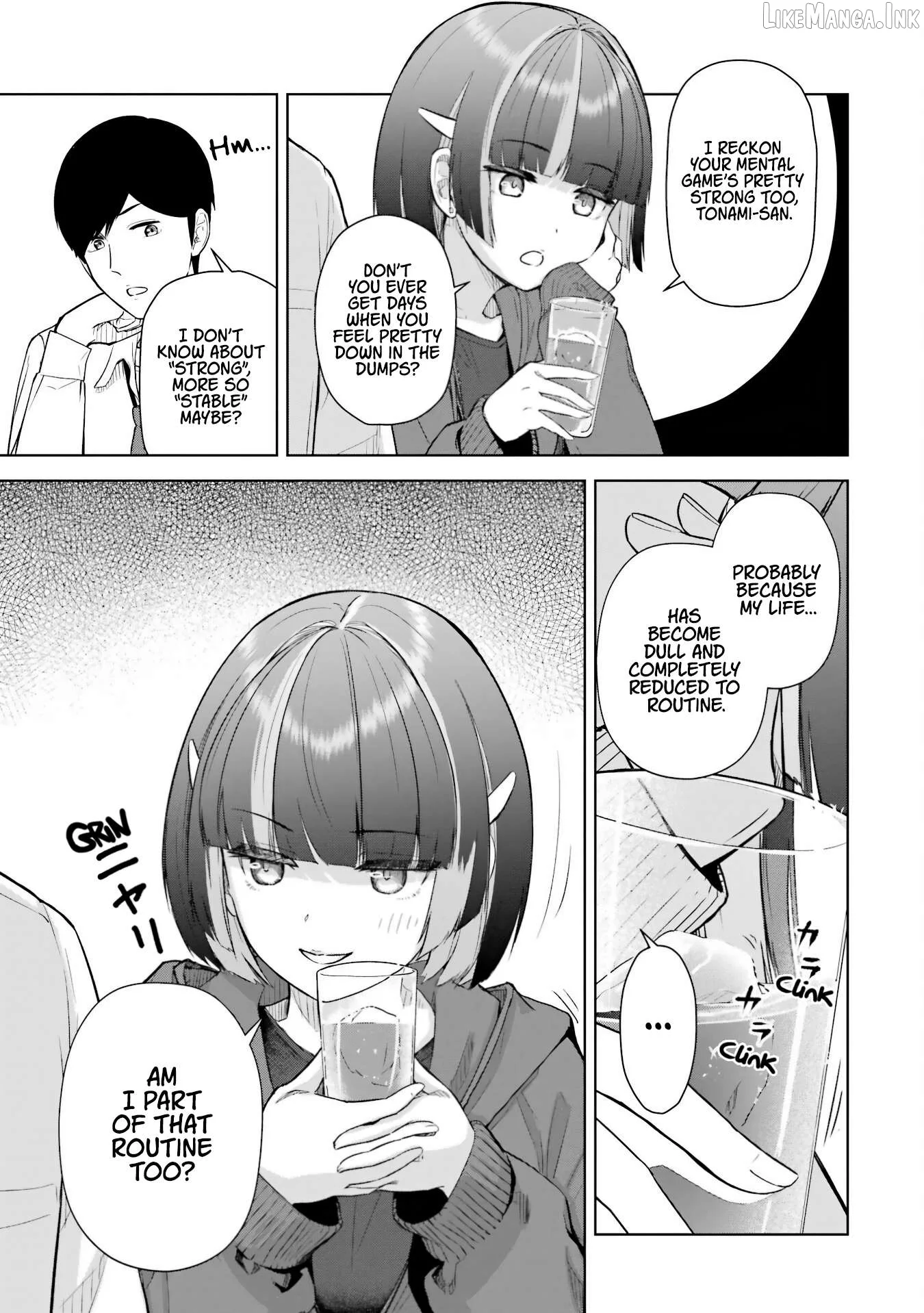 Tachi Nomi Izakaya De Kei Joshidaisei Ga Tonari Ni Kuru Hanashi Chapter 7 page 6
