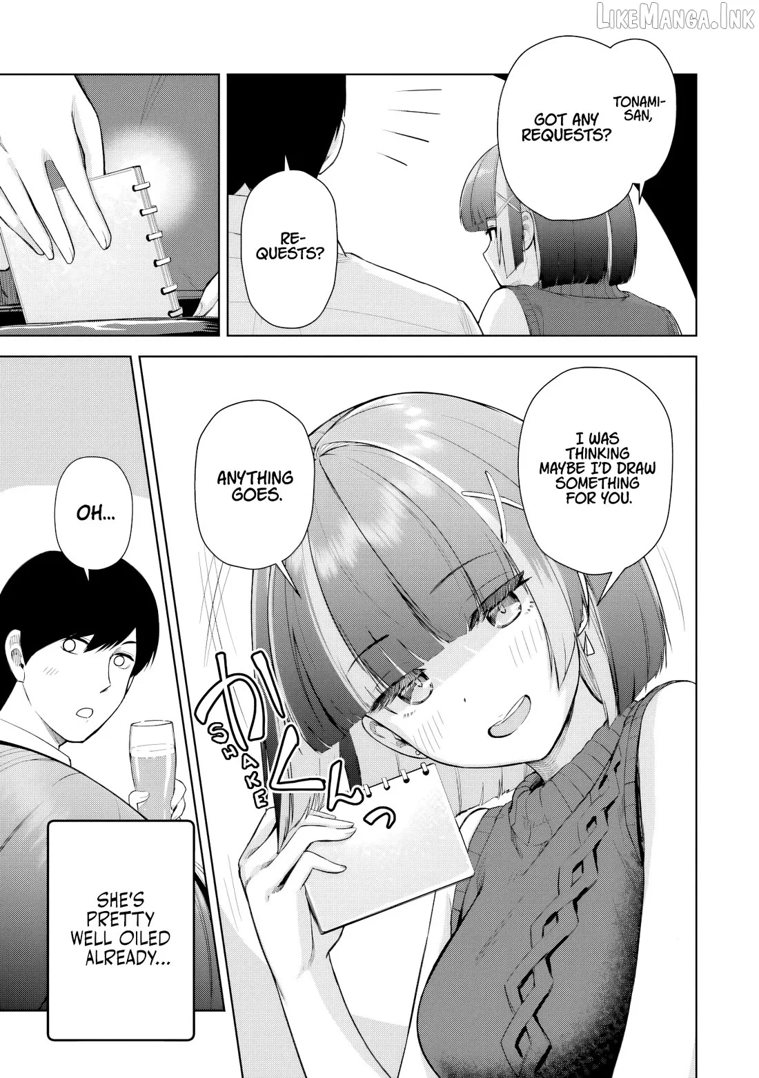 Tachi Nomi Izakaya De Kei Joshidaisei Ga Tonari Ni Kuru Hanashi Chapter 9 page 5