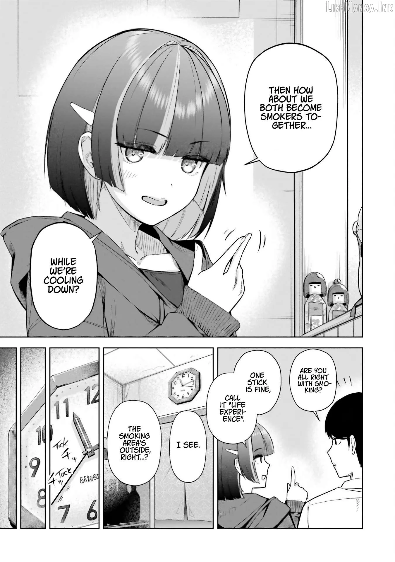 Tachi Nomi Izakaya De Kei Joshidaisei Ga Tonari Ni Kuru Hanashi Chapter 7 page 18