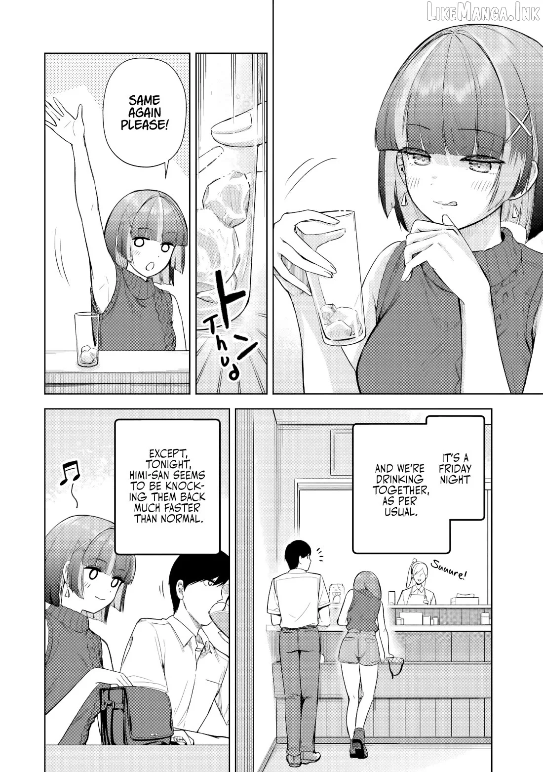 Tachi Nomi Izakaya De Kei Joshidaisei Ga Tonari Ni Kuru Hanashi Chapter 9 page 4