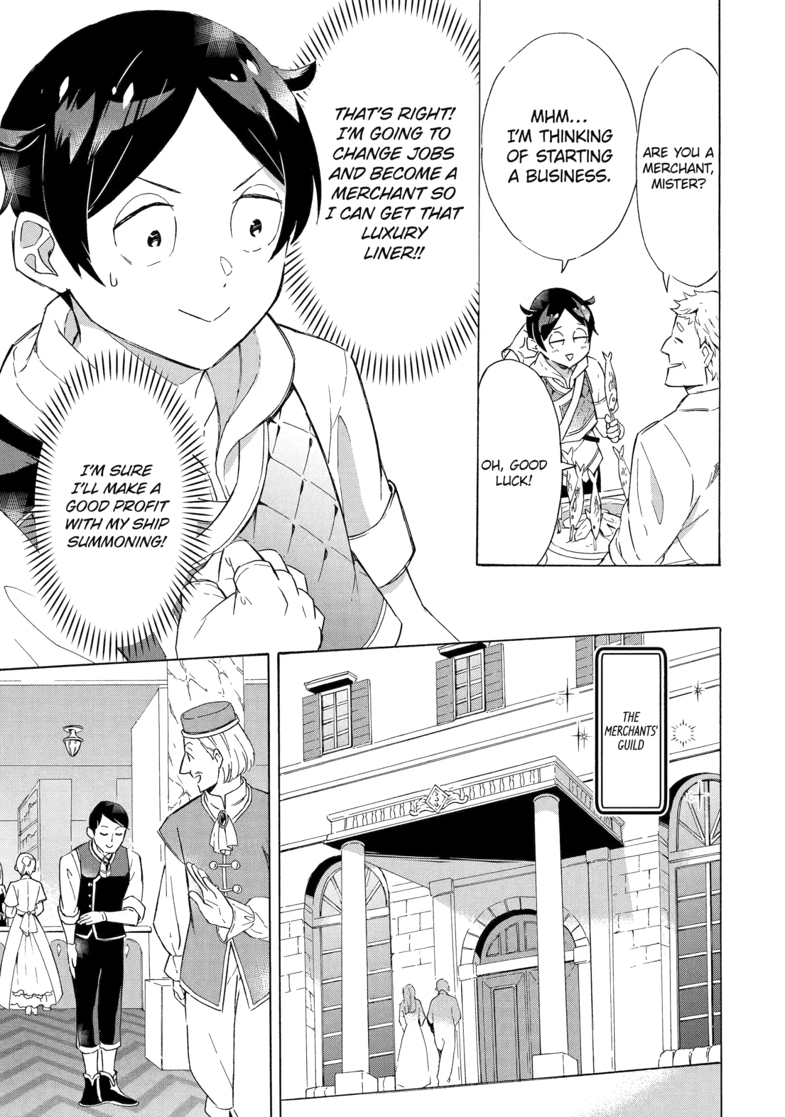 The Quest for the Luxury Liner: Seize the Rich Life with a Ship-Summoning Skill in Another World Chapter 5.2 page 4