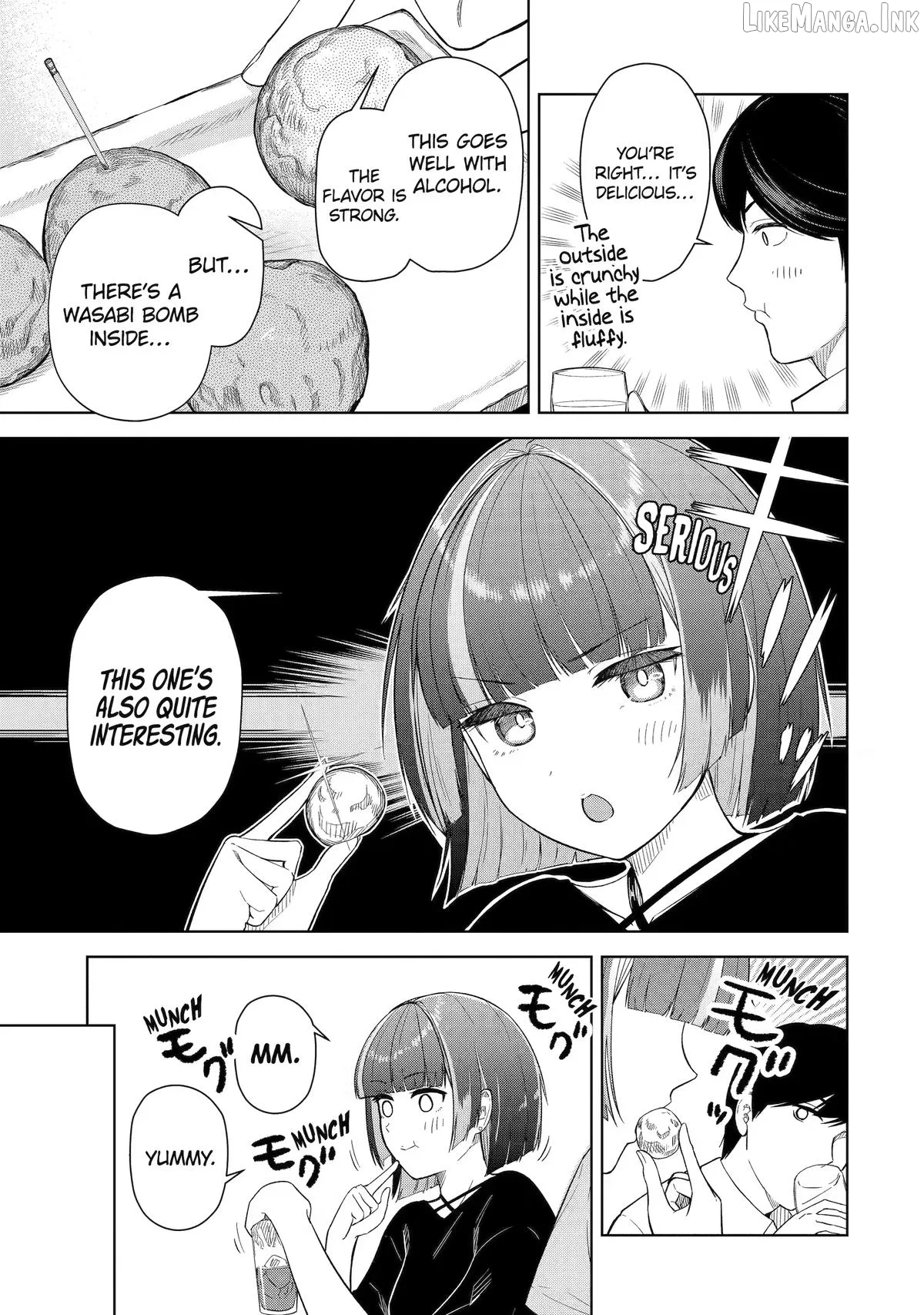 Tachi Nomi Izakaya De Kei Joshidaisei Ga Tonari Ni Kuru Hanashi Chapter 12 page 5