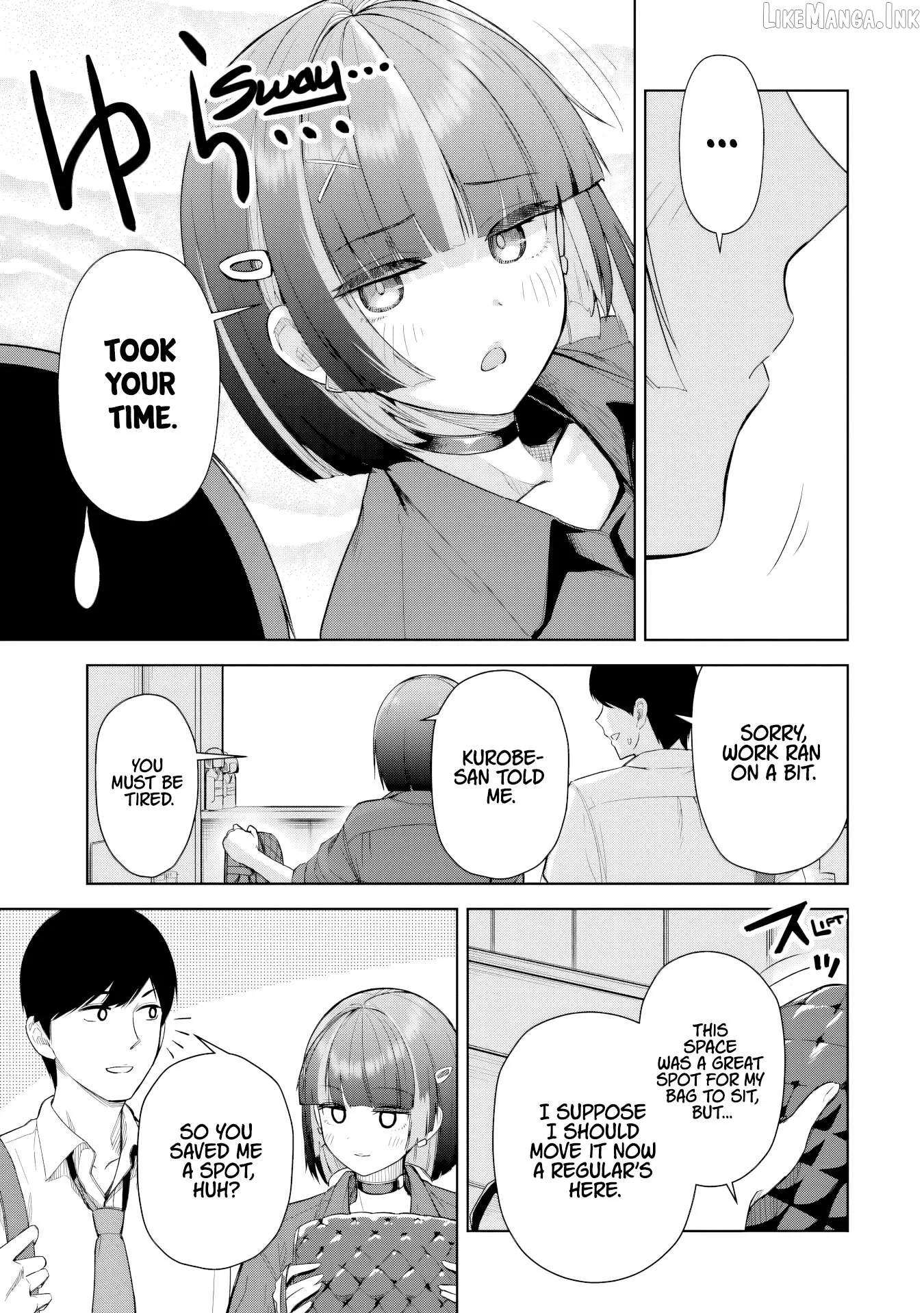 Tachi Nomi Izakaya De Kei Joshidaisei Ga Tonari Ni Kuru Hanashi Chapter 10 page 6