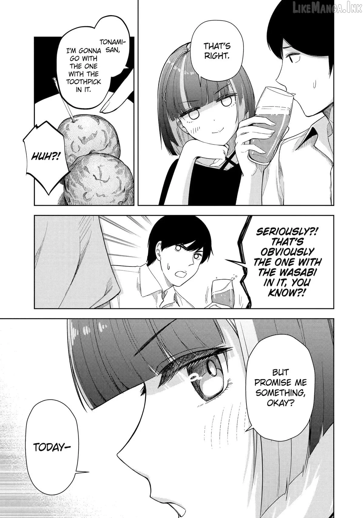 Tachi Nomi Izakaya De Kei Joshidaisei Ga Tonari Ni Kuru Hanashi Chapter 12 page 13