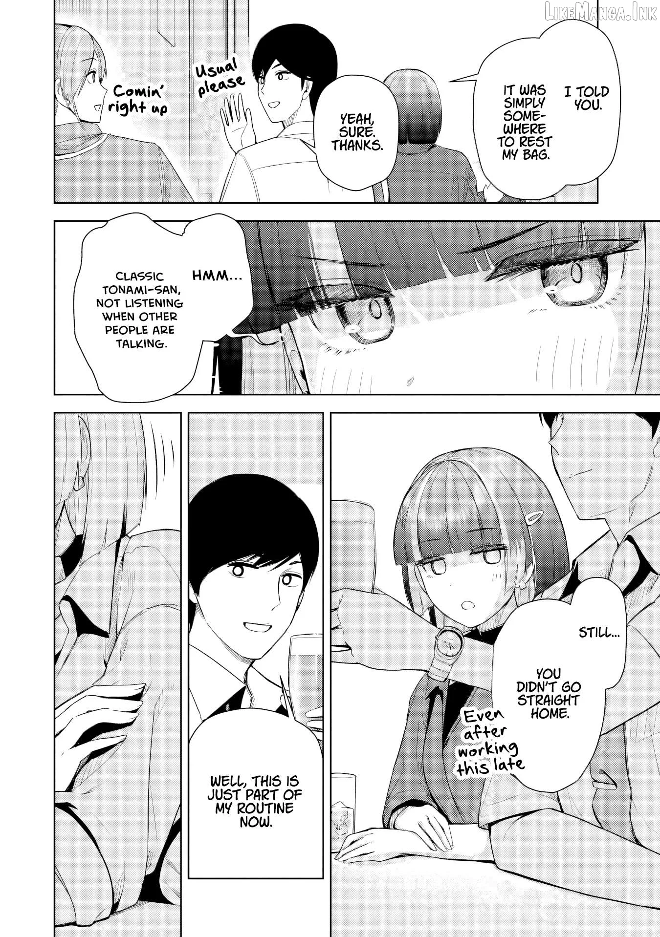 Tachi Nomi Izakaya De Kei Joshidaisei Ga Tonari Ni Kuru Hanashi Chapter 10 page 7