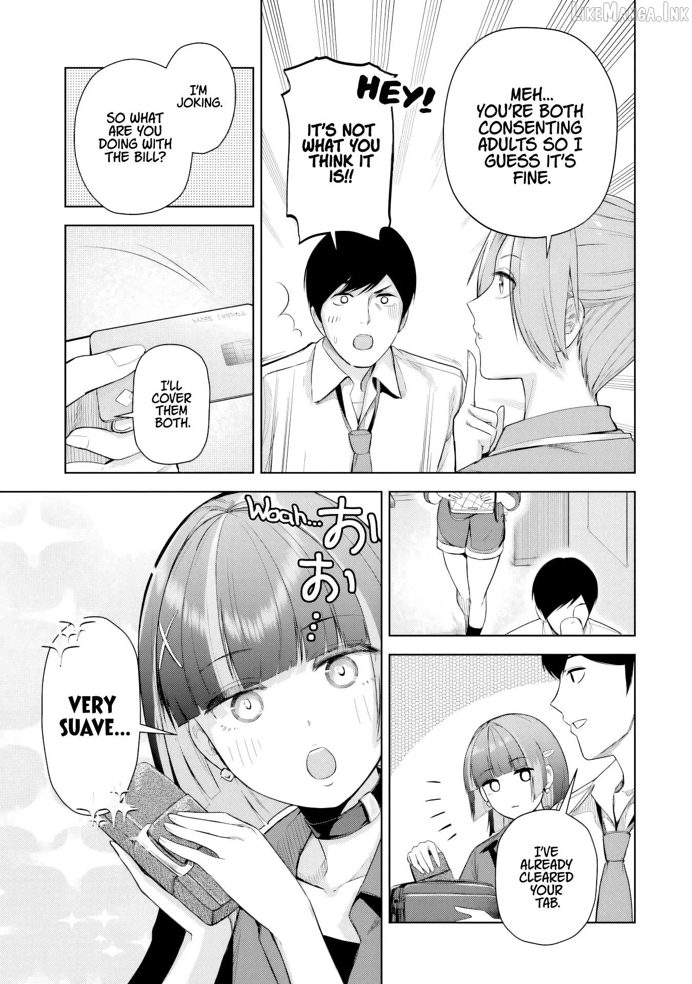 Tachi Nomi Izakaya De Kei Joshidaisei Ga Tonari Ni Kuru Hanashi Chapter 10 page 22