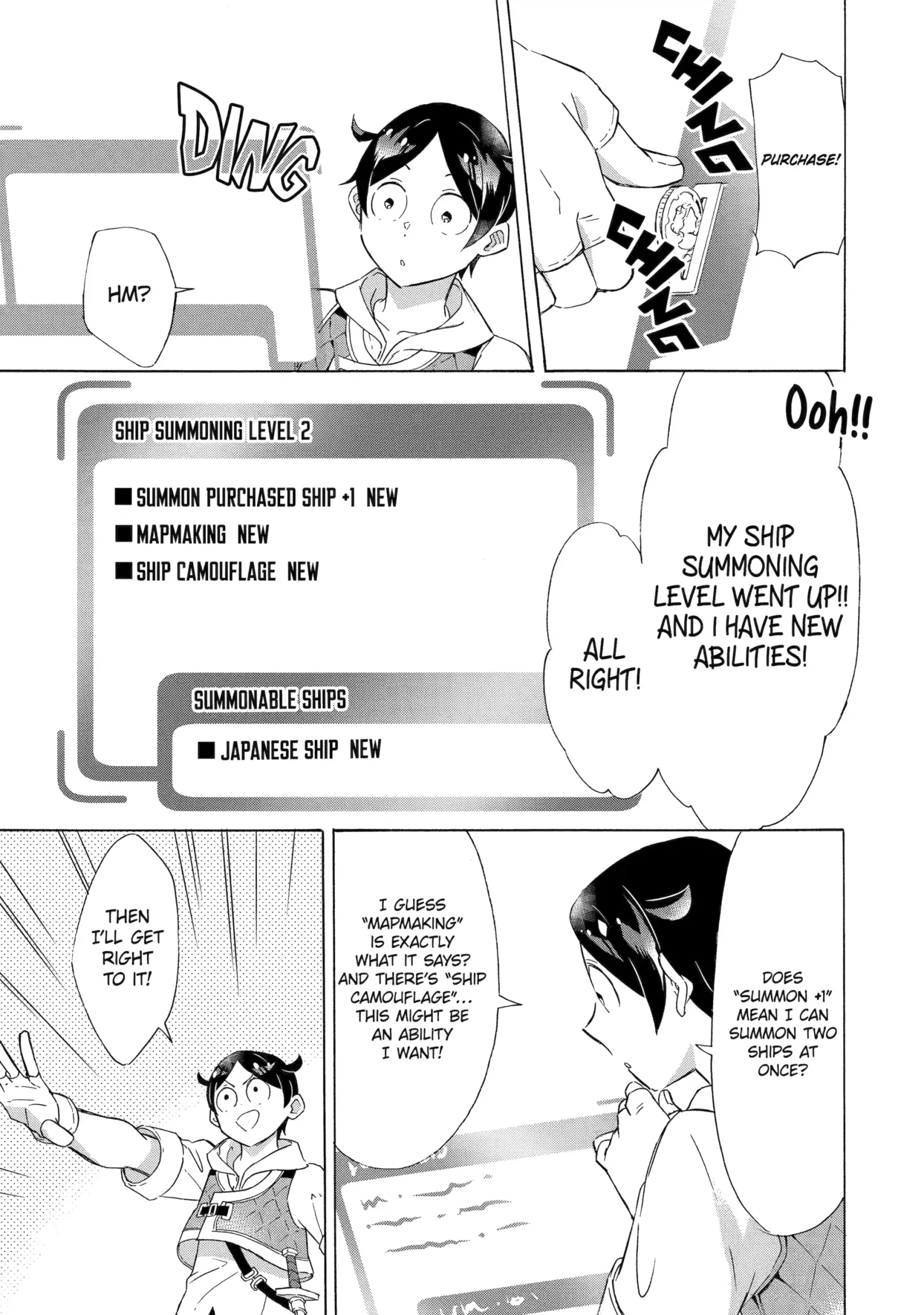 The Quest for the Luxury Liner: Seize the Rich Life with a Ship-Summoning Skill in Another World Chapter 5.3 page 4