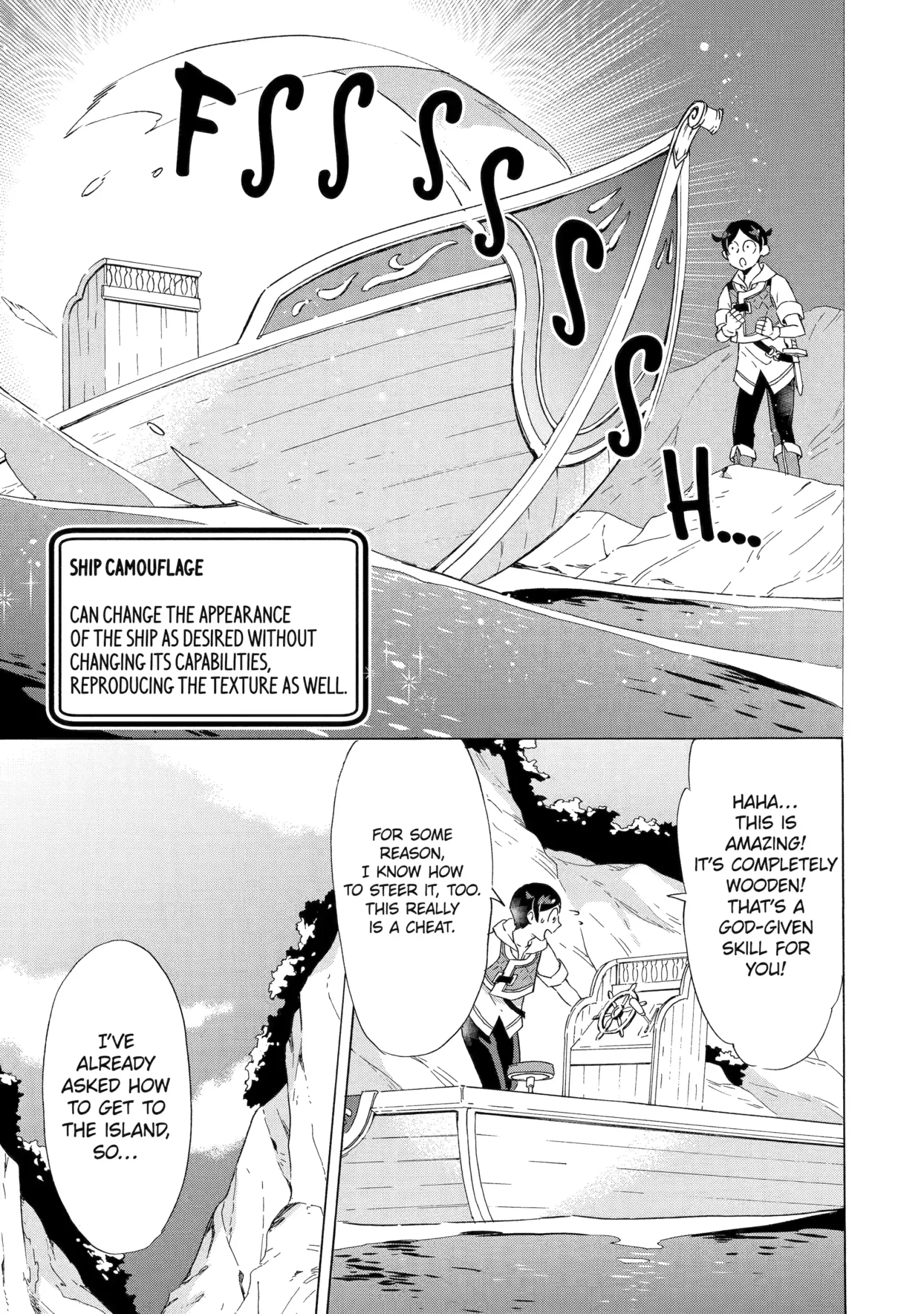 The Quest for the Luxury Liner: Seize the Rich Life with a Ship-Summoning Skill in Another World Chapter 5.3 page 6