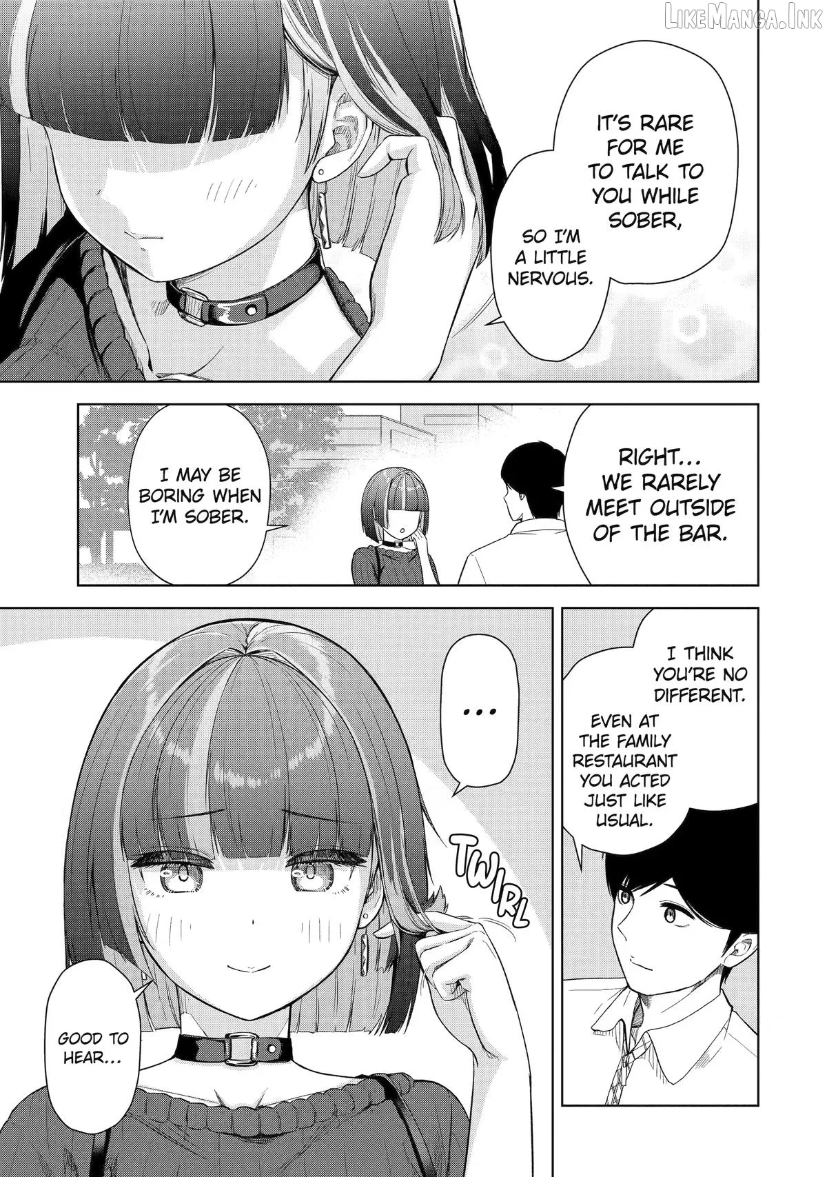 Tachi Nomi Izakaya De Kei Joshidaisei Ga Tonari Ni Kuru Hanashi Chapter 13 page 3