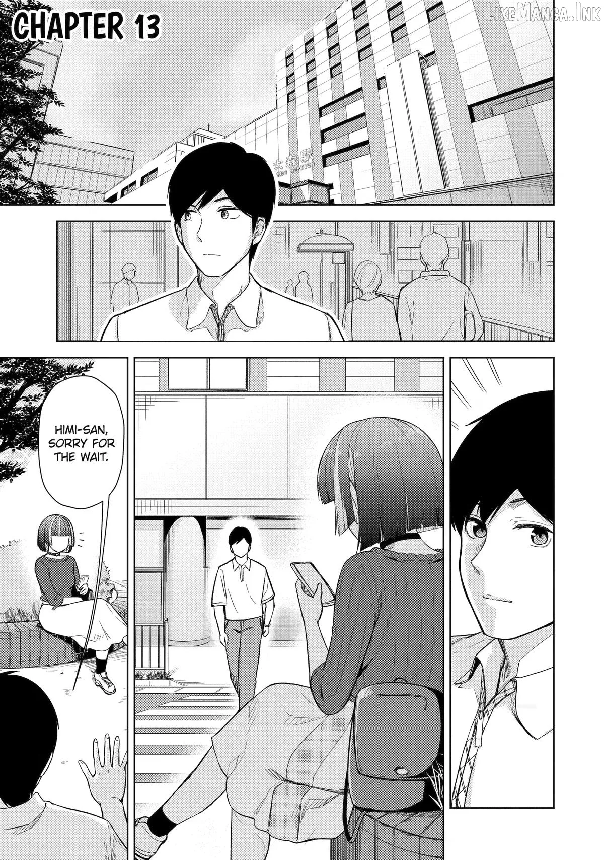 Tachi Nomi Izakaya De Kei Joshidaisei Ga Tonari Ni Kuru Hanashi Chapter 13 page 1